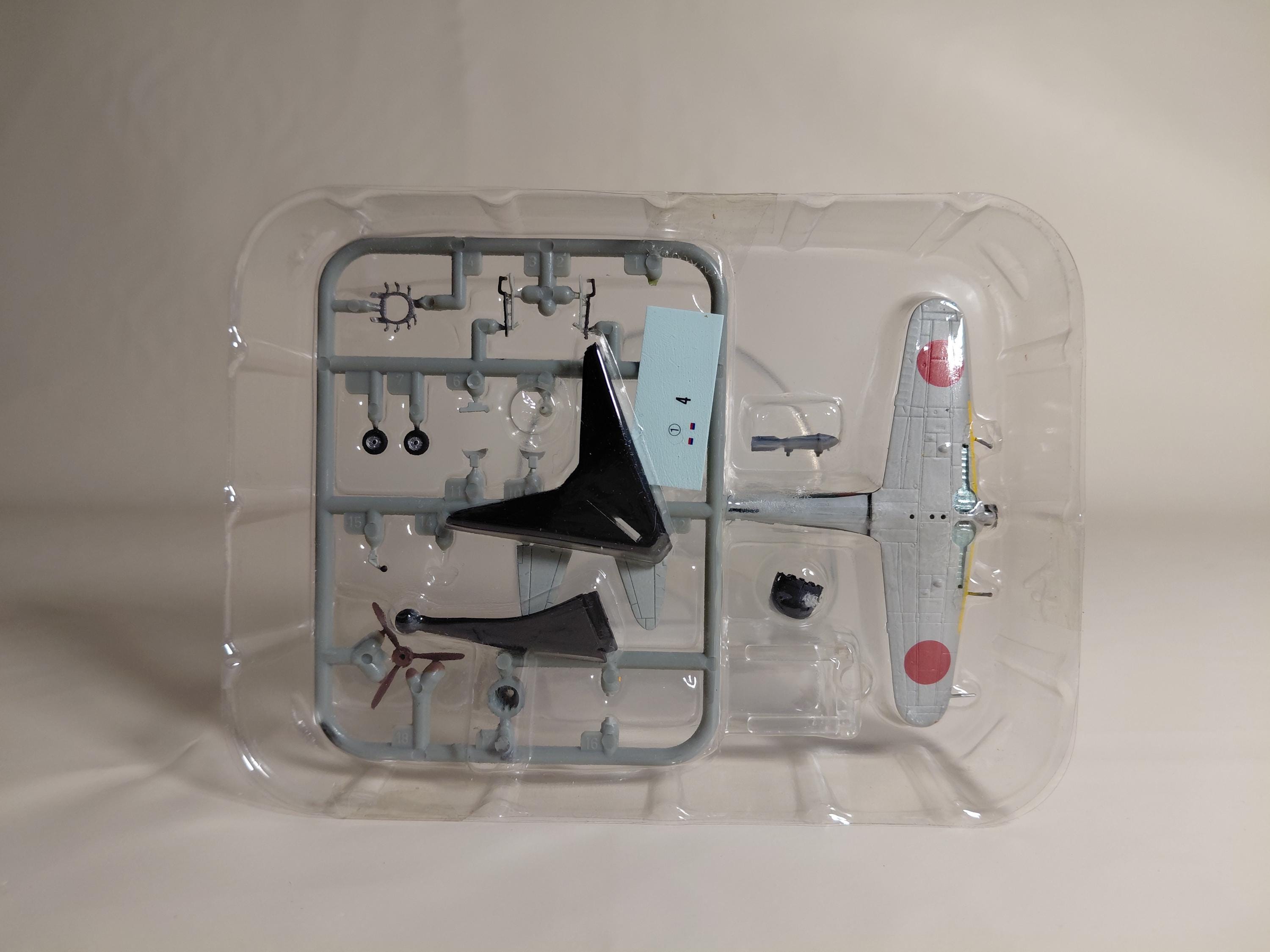 1/144 F-toys Confect Eternal Zero Wing Kit Collection Extra Edition #04 Japanese Fighter Zero Fighter Type 52 No. 721 Aviation