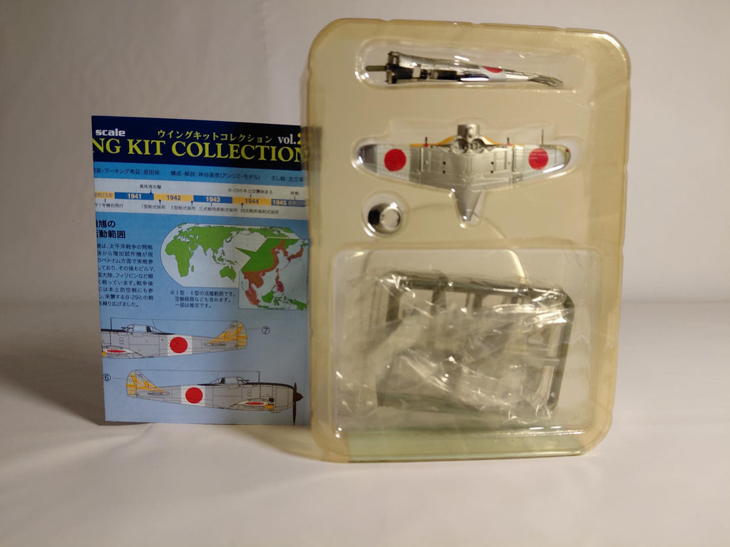 1:144 F-TOYS WING KIT 2 WW2 Japan Navy Nakajima Ki-44 Shoki 47 Tokyo Aircraft #2A