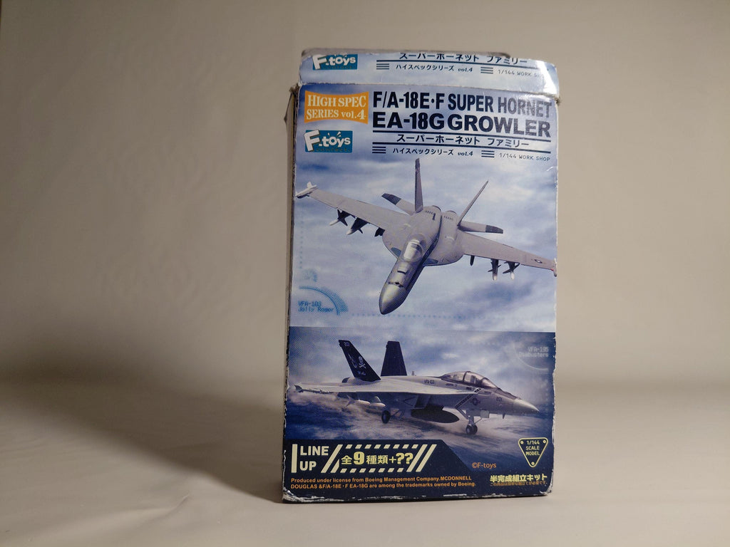 F-toys 1/144  High Spec Series 4 EA-18G Growler Secret US Navy vaq-141 Shadow Hawks CAG aircraft (#S2)