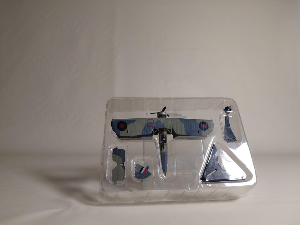 1/144 Biplane Collection #1b Swordfish British Navy Air Corps Aircraft Carrier Ark Royal Mounted Equipment] F-toys