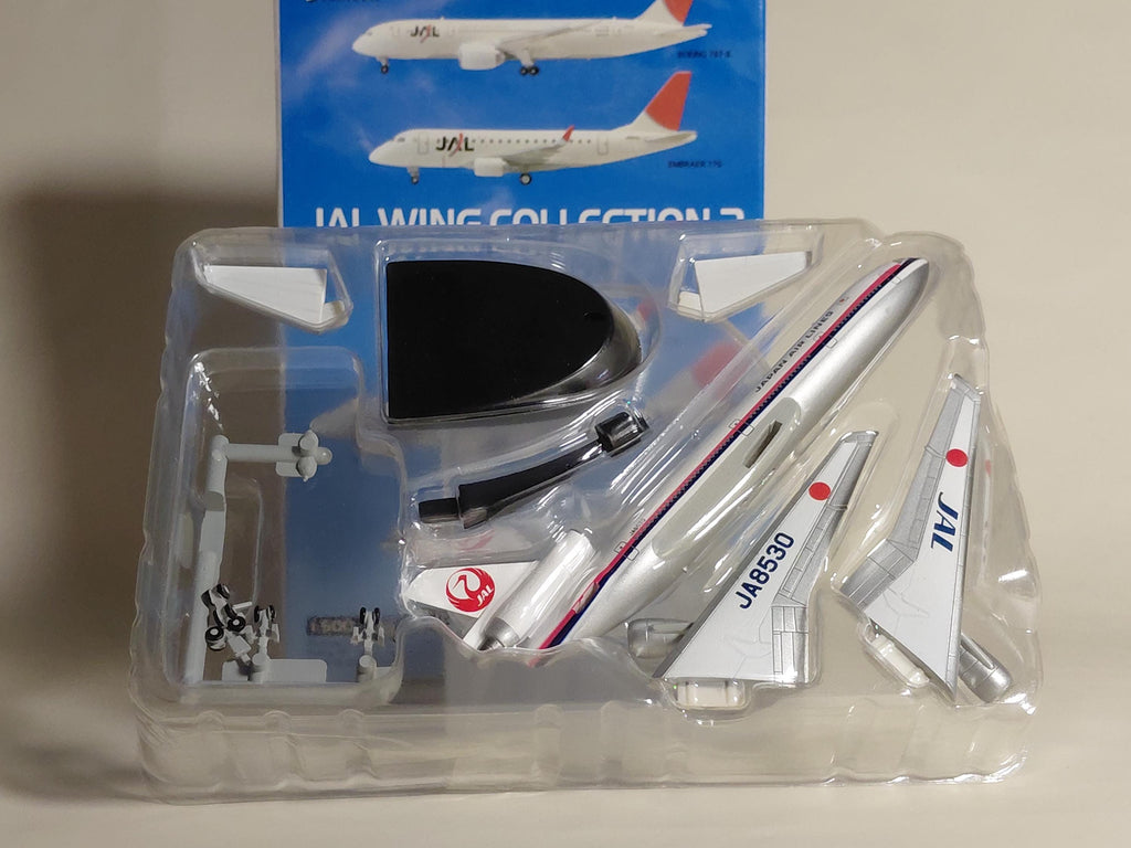 F-toys 1/500 Jal Wing Collection Vol.2 DC-10 Early Paint JA8530 Passenger Airplane Miniature Semi-Finished