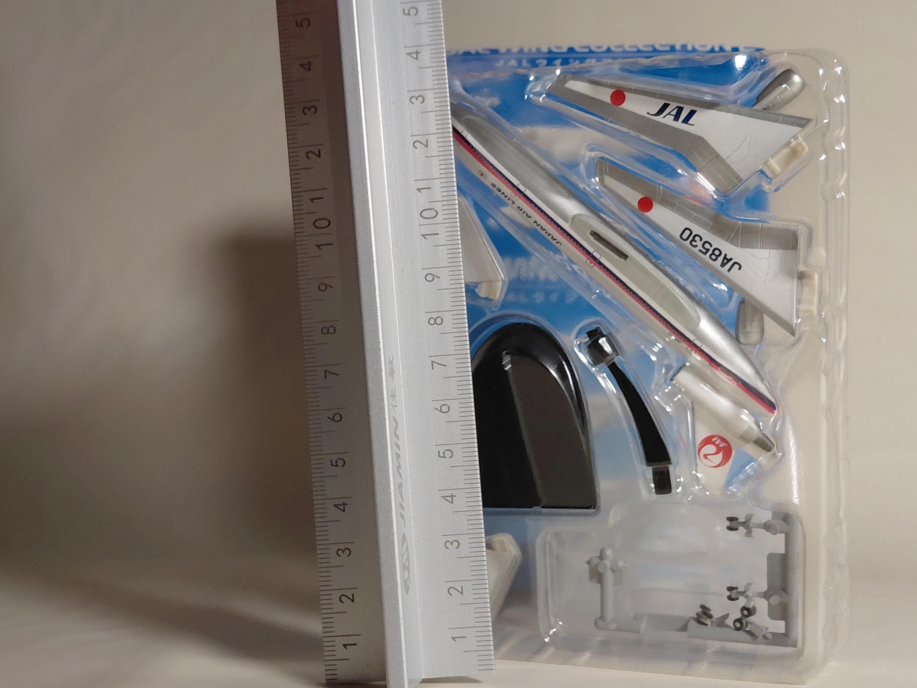 F-toys 1/500 Jal Wing Collection Vol.2 DC-10 Early Paint JA8530 Passenger Airplane Miniature Semi-Finished