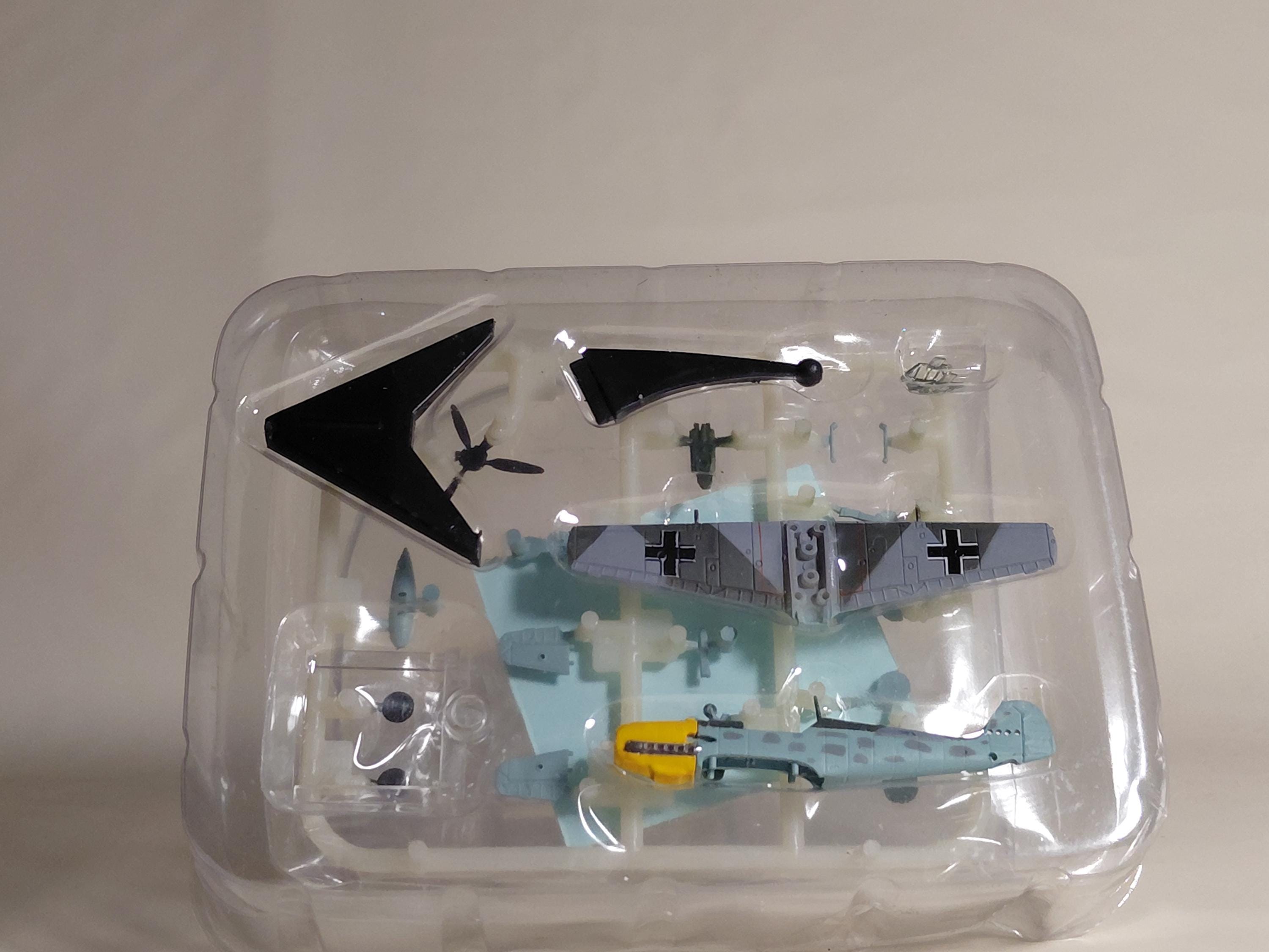1/144 Wing Kit Collection vo.7 #3b Messerschmitt Bf109E-4 German Air Force 27th Fighter Wing 3rd Squadron