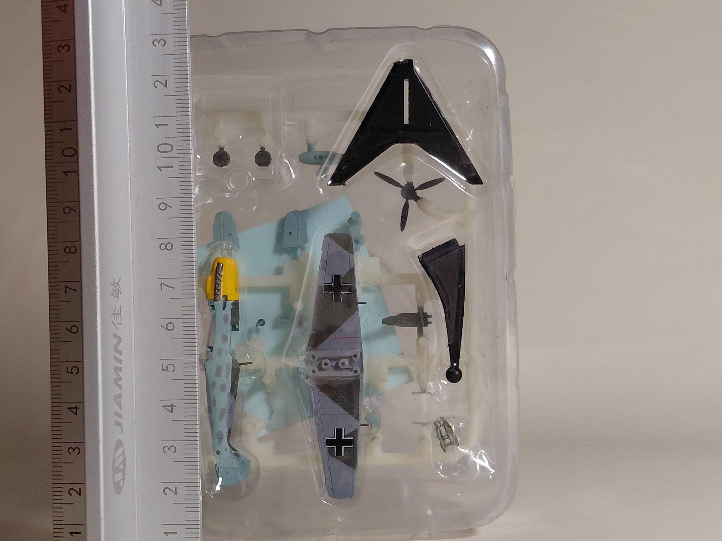 1/144 Wing Kit Collection vo.7 #3b Messerschmitt Bf109E-4 German Air Force 27th Fighter Wing 3rd Squadron
