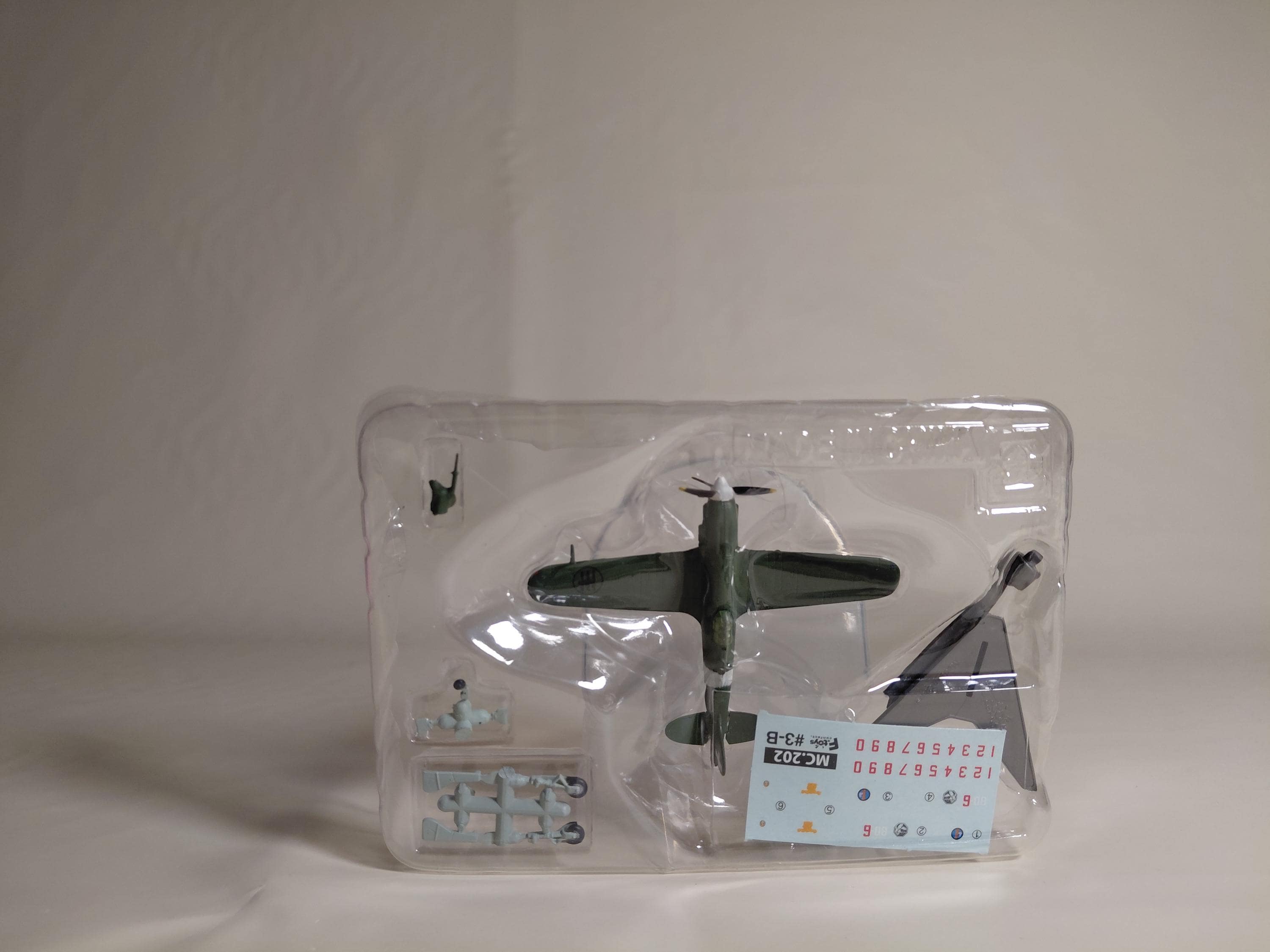 WWII Warbird Collection 1/144 #3B Macchi MC.202 Folgore Aircraft Fighter Figure F-Toys
