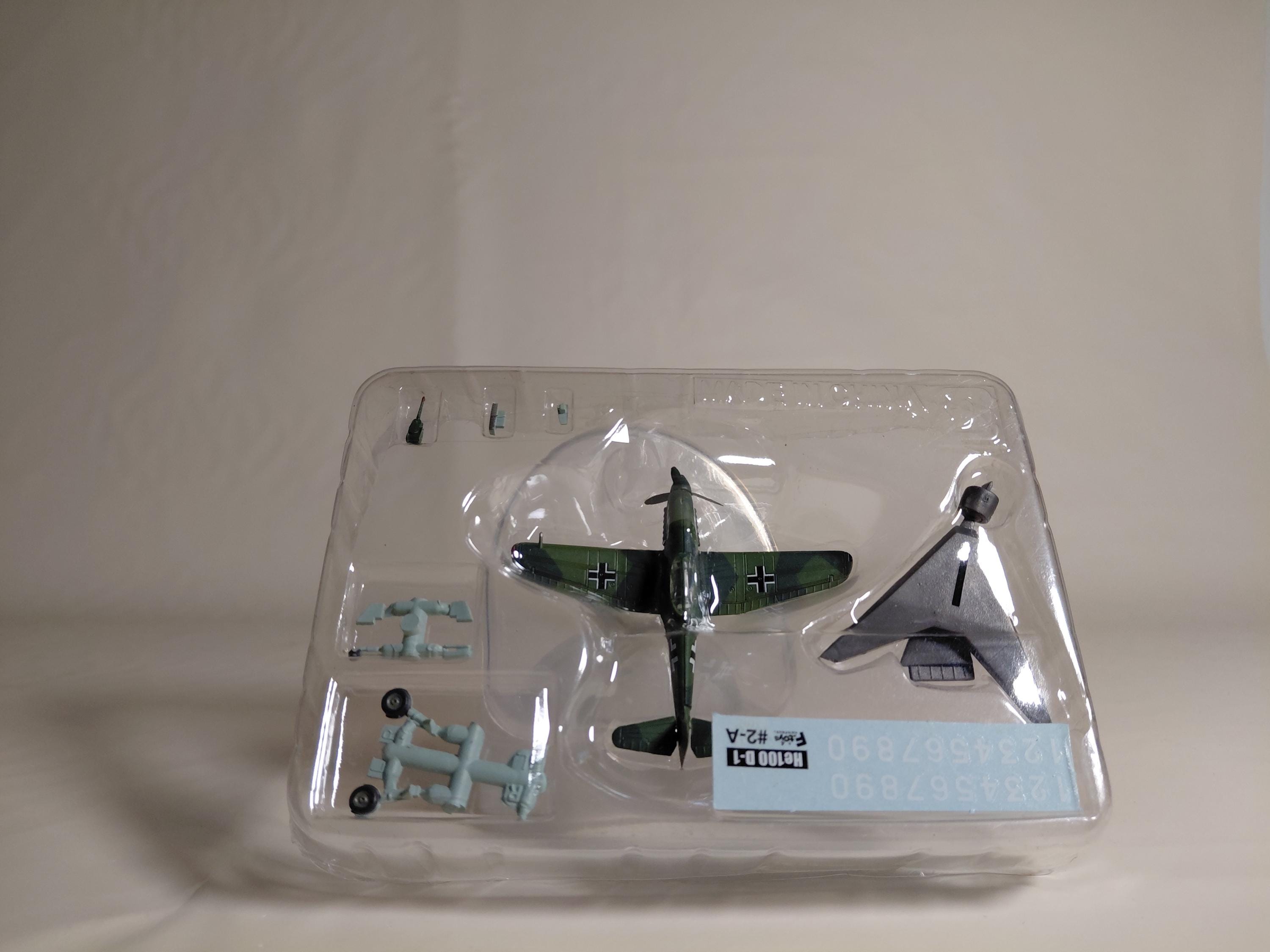 1/144 F-toys Heinkel He 100 WWII Warbird collection #02a
