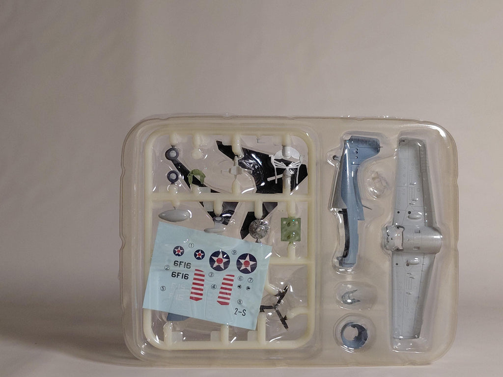 F-toys #02S.F4F Wildcat US Navy 6th Fighter Squadron Wing Kit Collection Vol. 10 - WWII US Navy Aircraft Edition" [Secret]