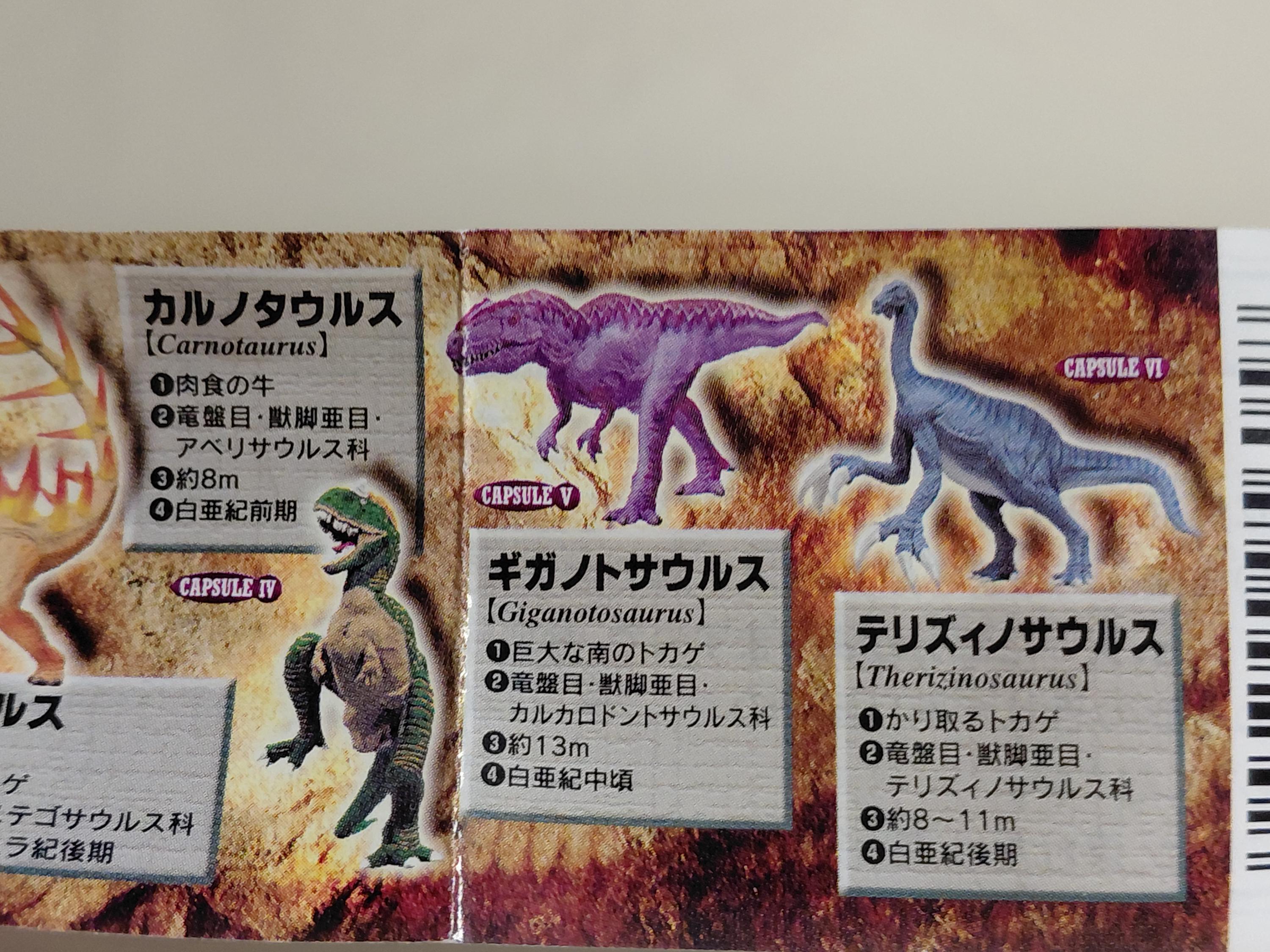 Yujin Dino Musemum Gianotosaurus Dinosaur Figure