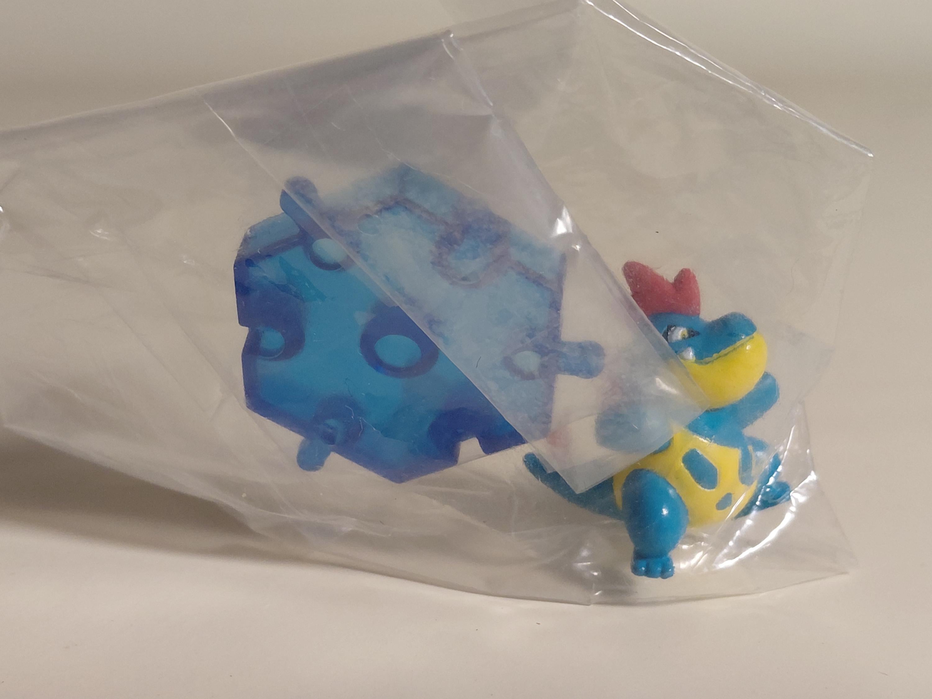 Bandai Pokemon DP Super Catch EncyclopediaNational Version 07 # 63 Alligator