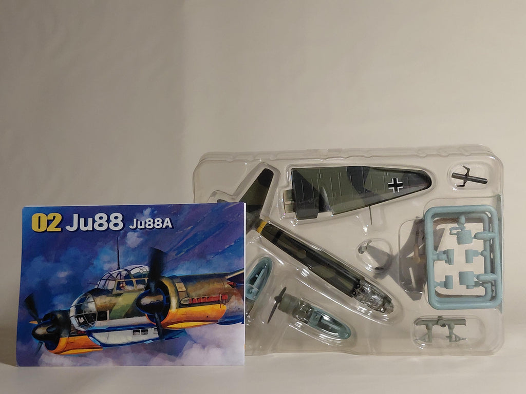 F-Toys 1/144 1/144 Junkers Ju88 54th Bombing Airline 1st Flying Battalion 1st Company Twin Aircraft Collection 3 #2a