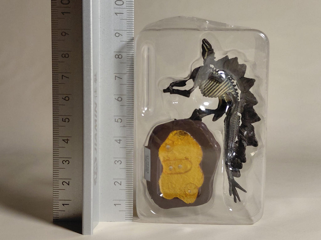 F-Toys Kaiyodo  "Dinosaur Master" #4 Stegosaurus (fossil color)