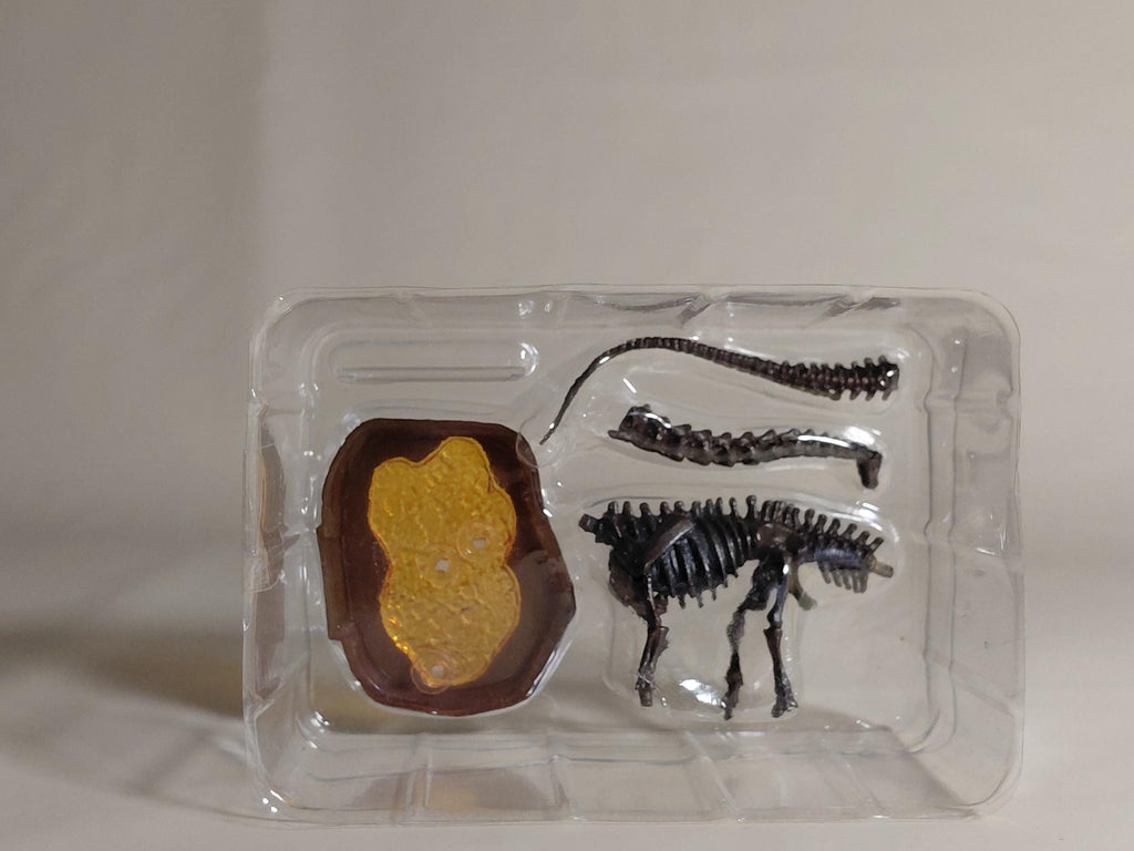 F-Toys Kaiyodo "Dinosaur Master" #1. Diplodocus Fossil Color
