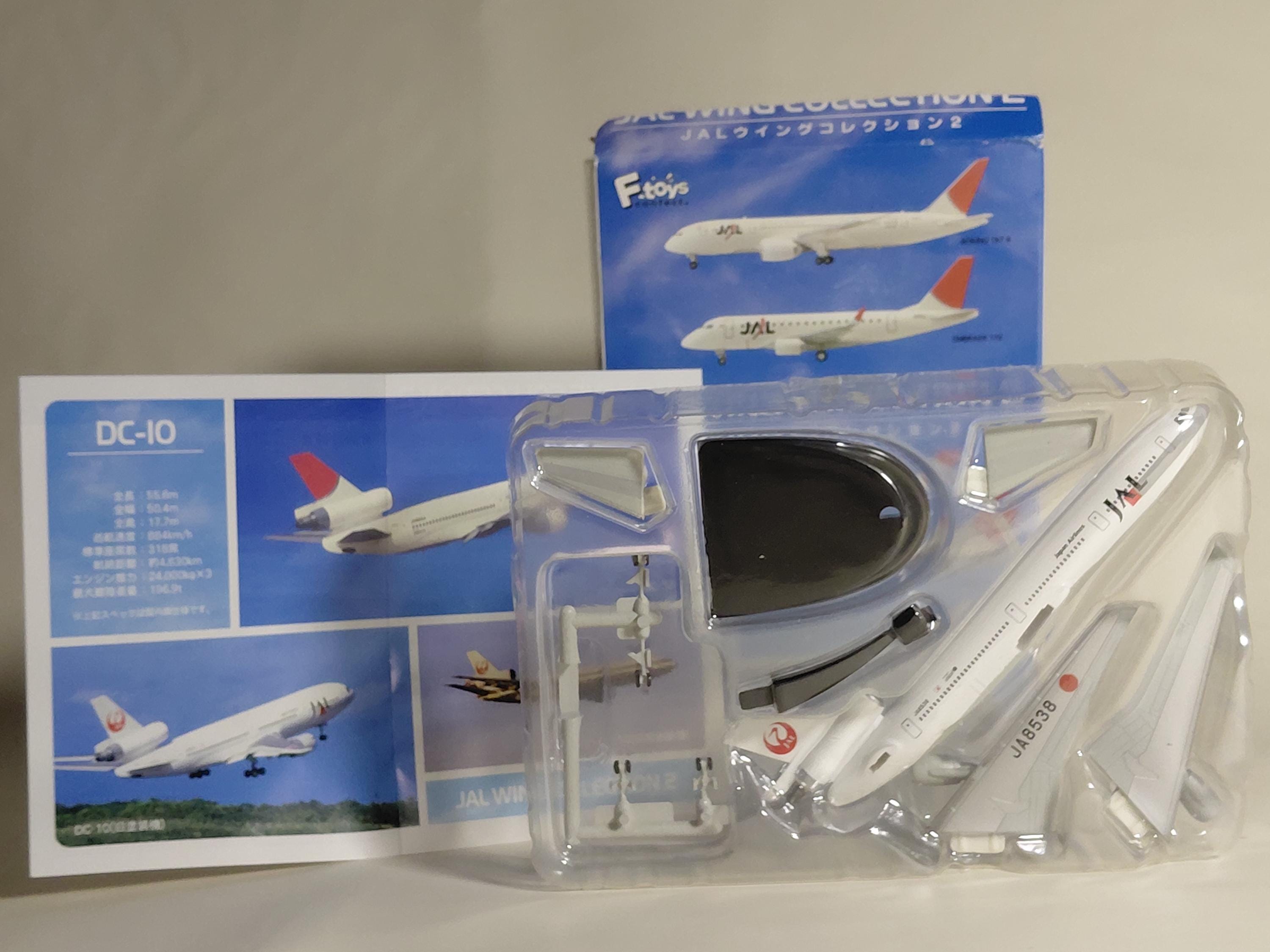 F-toys 1/500 Jal Wing Collection Vol.2 DC-10 Old Paint