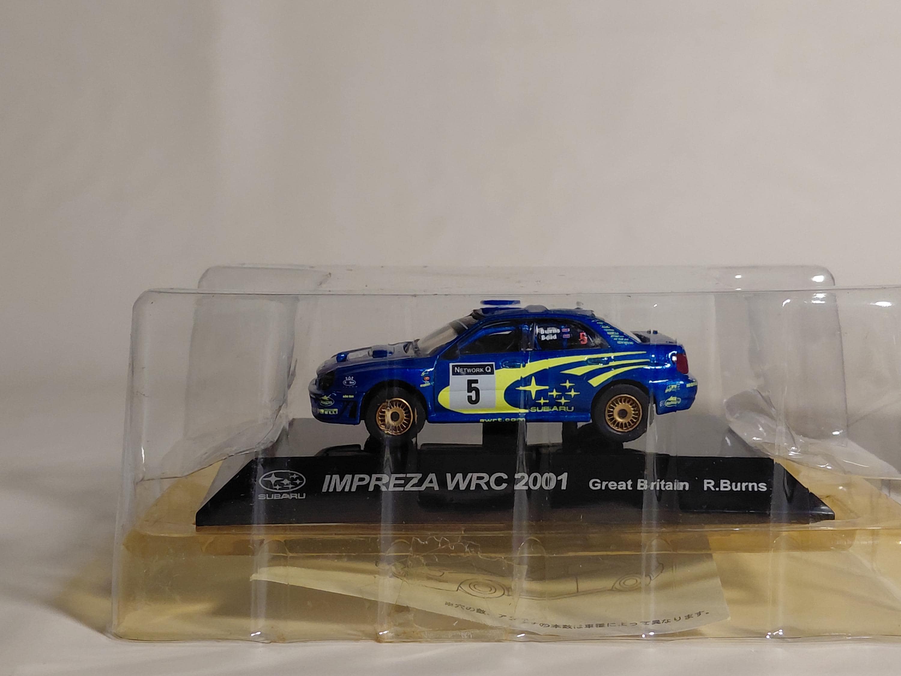 CM's Rally Car Collection SS.1 Subaru Impreza WRC 2001 1/64 scale diecast model car