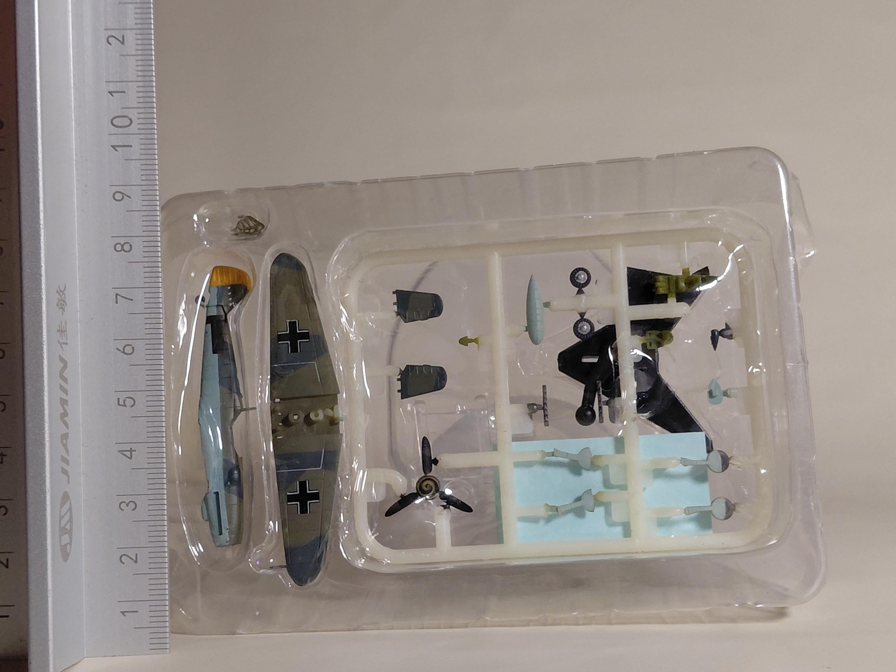 F-TOYS 1/144 Leiji Matsumoto Battlefield Manga Collection 2 Messerschmitt Bf109G-6 Candy Toy Arcadia of Our Youth