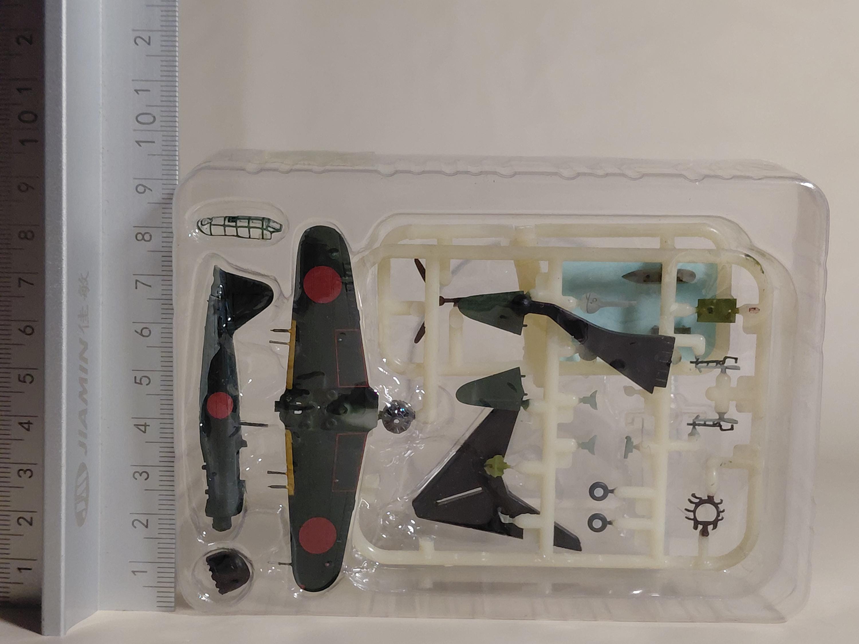 1/144 Zero Fighter Type 52 Hei 203rd Naval Air Group 1-A Wing Kit Collection VS4 F-Toys