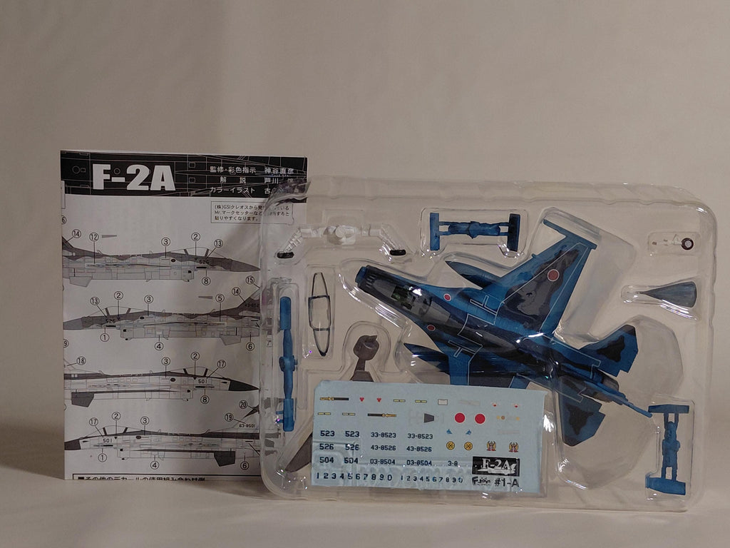 F-toys JASDF #1A F-2A 8th Airline 6th Squadron Fukuoka Prefecture Building Base