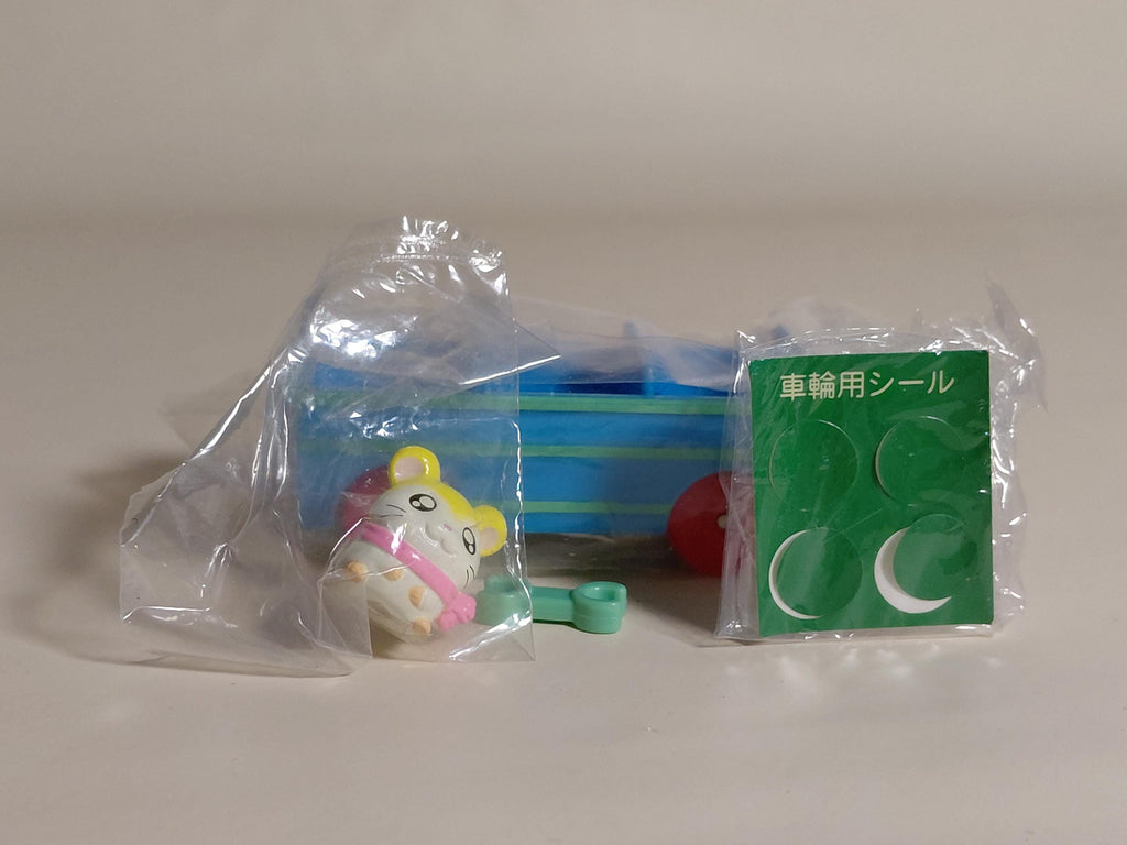Vintage Hamtaro GO GO! Ham-chans Epoch - #1 Muffler-chan & Passenger Car