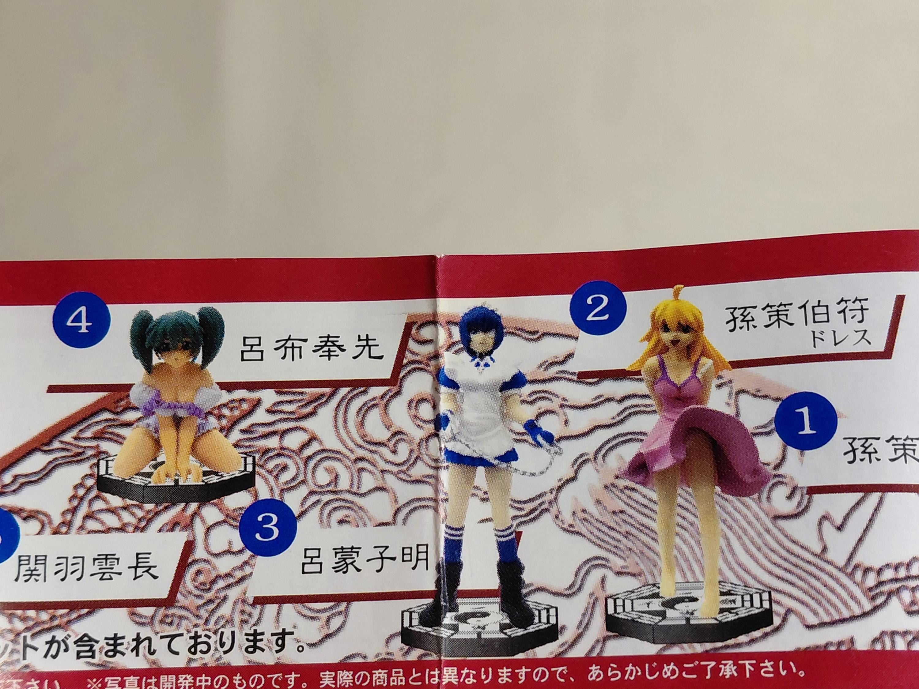 Ikki Tousen ~Eye-Catch Collection~ Ryomou Shiming by Run'A 2003