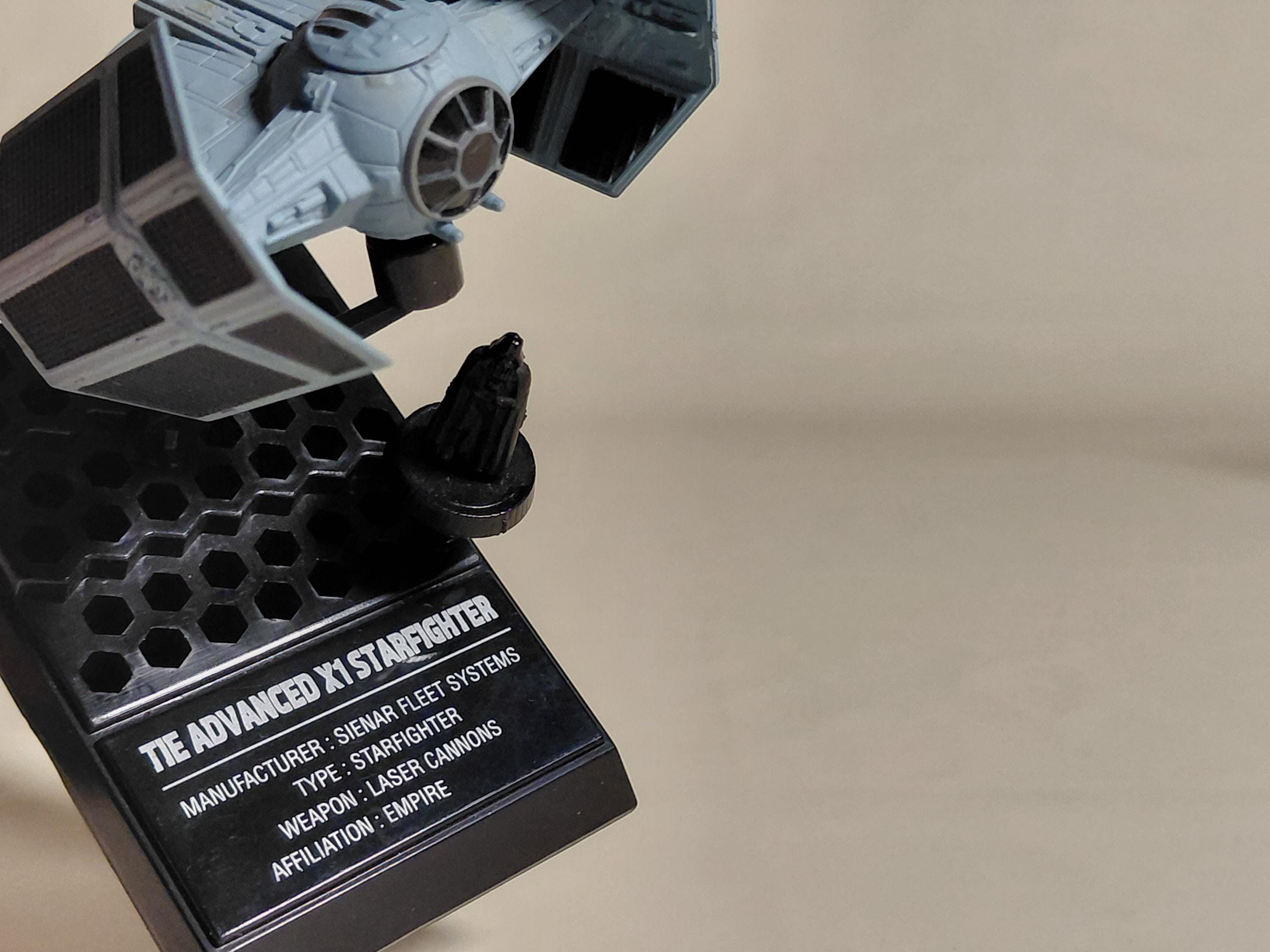 F-Toys Star Wars Vehicle Collection 2 #04 TIE ADVANCED X1 STARFIGHTER