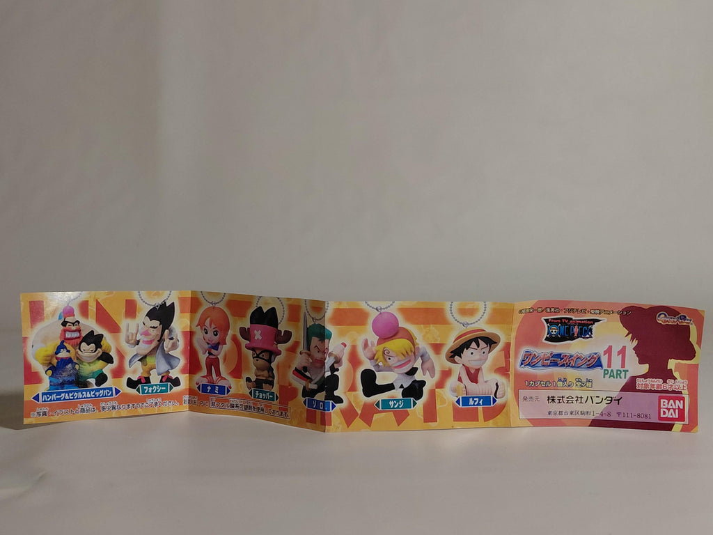 Key Holder Mascot (Character Actor) Foxy "One Piece Swing PART 11 Bandai 2004