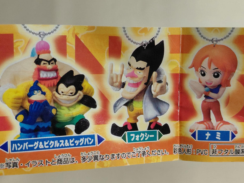 Key Holder Mascot (Character Actor) Foxy "One Piece Swing PART 11 Bandai 2004