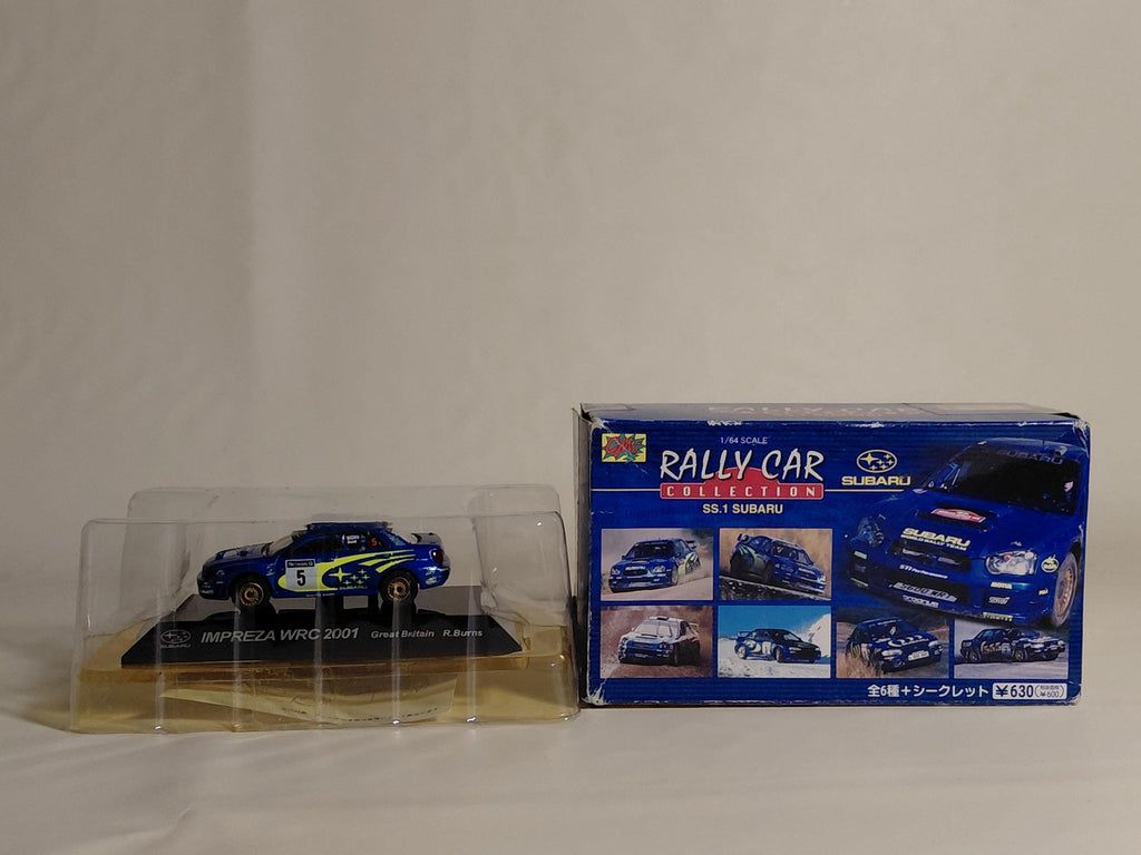 CM's Rally Car Collection SS.1 Subaru Impreza WRC 2001 1/64 scale diecast model car