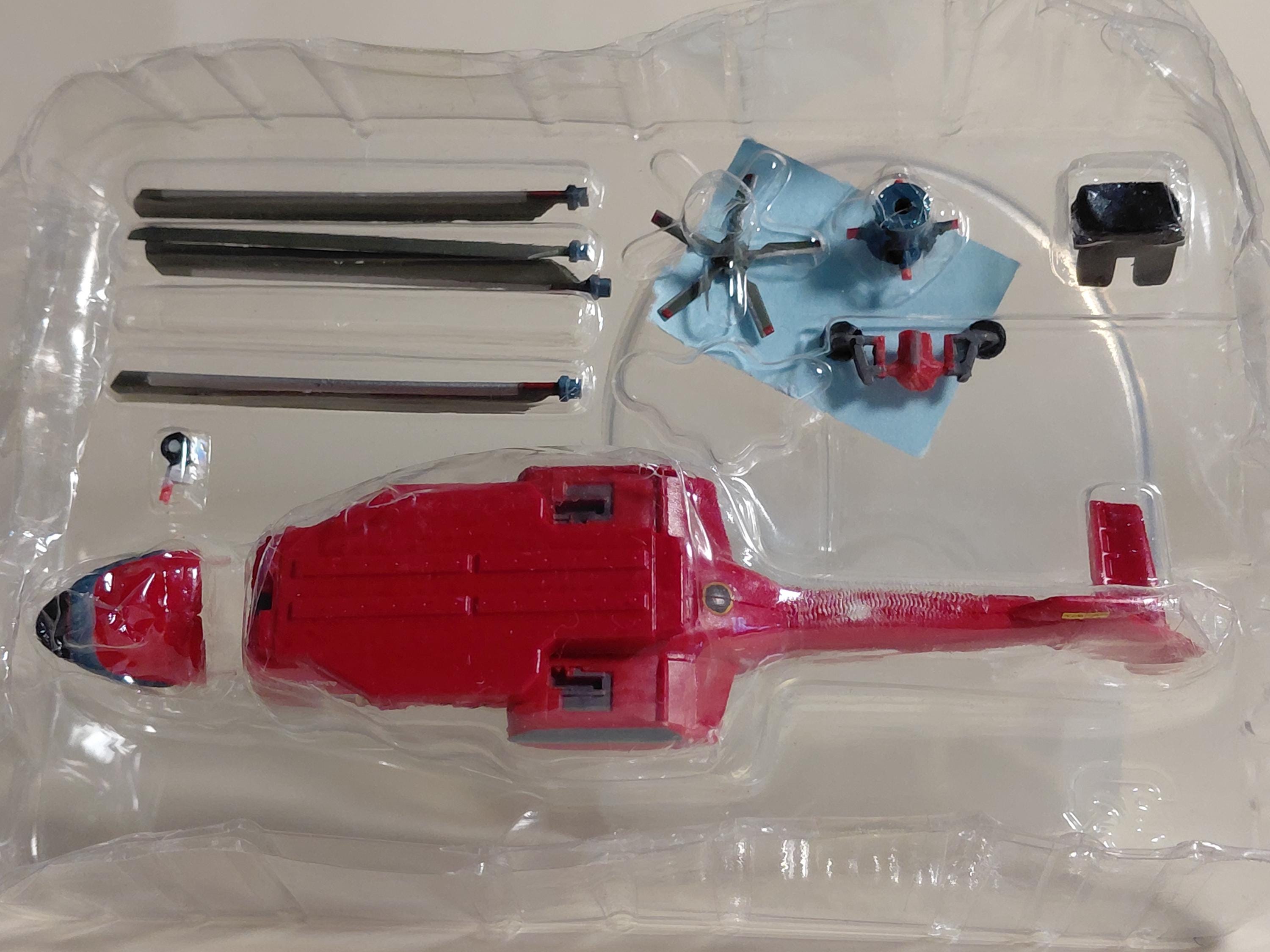 1/144 F-toys AS332 Super Puma Tokyo Fire Department Helicopter Heliborne 2. #4B