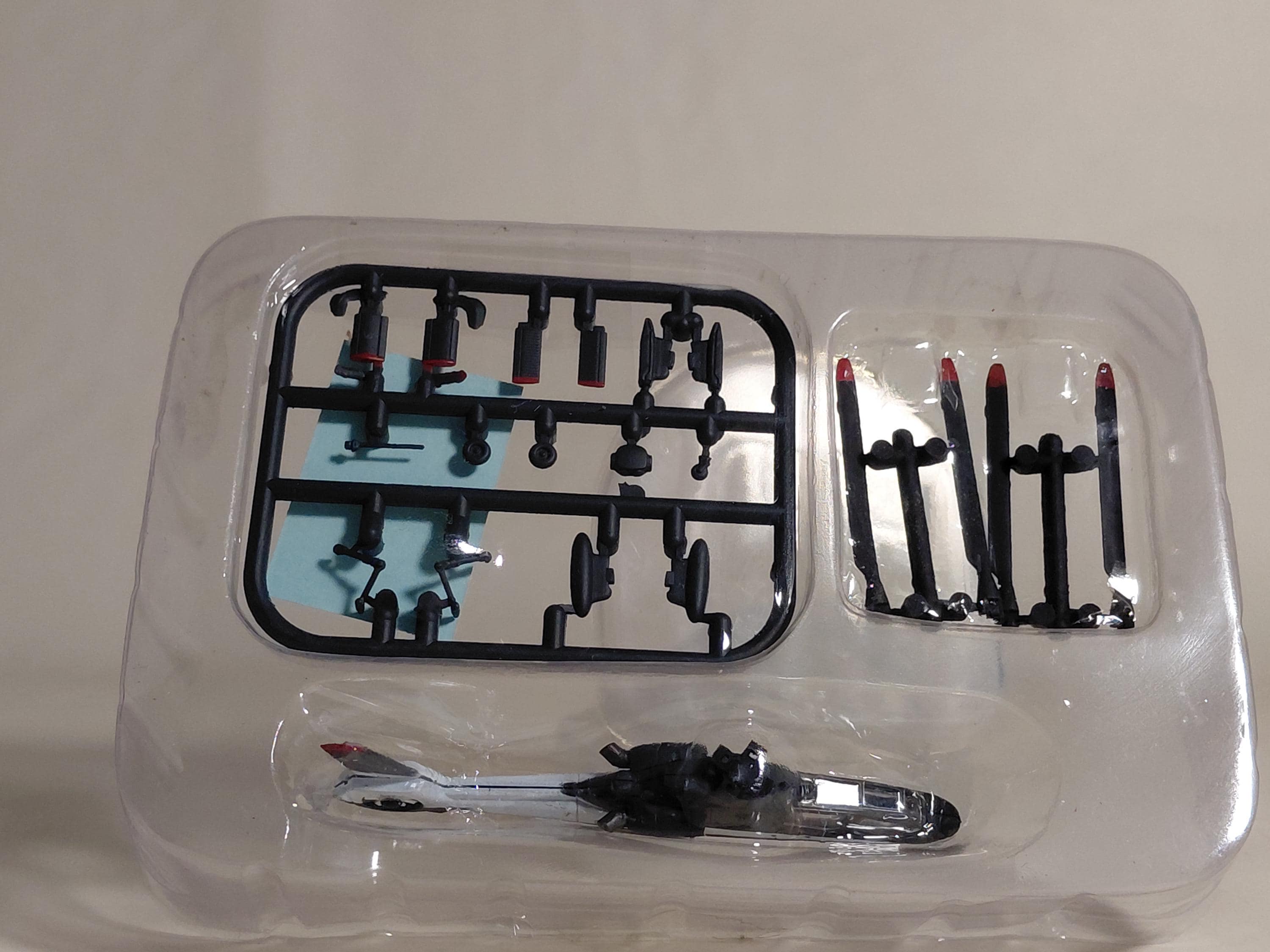 F-toys 1/144 Helibone Collection 6 OH-1 Ninja #1.c Ground Self-Defense Force Development Laboratory Prototype Unit 2 Helicopter