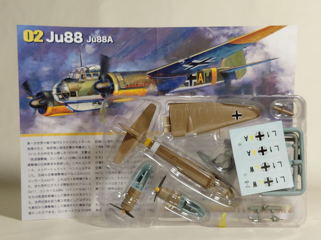 1/144 Twin-Engine Aircraft Collection F-Toys Ju88 1st Training Wing IV Squadron