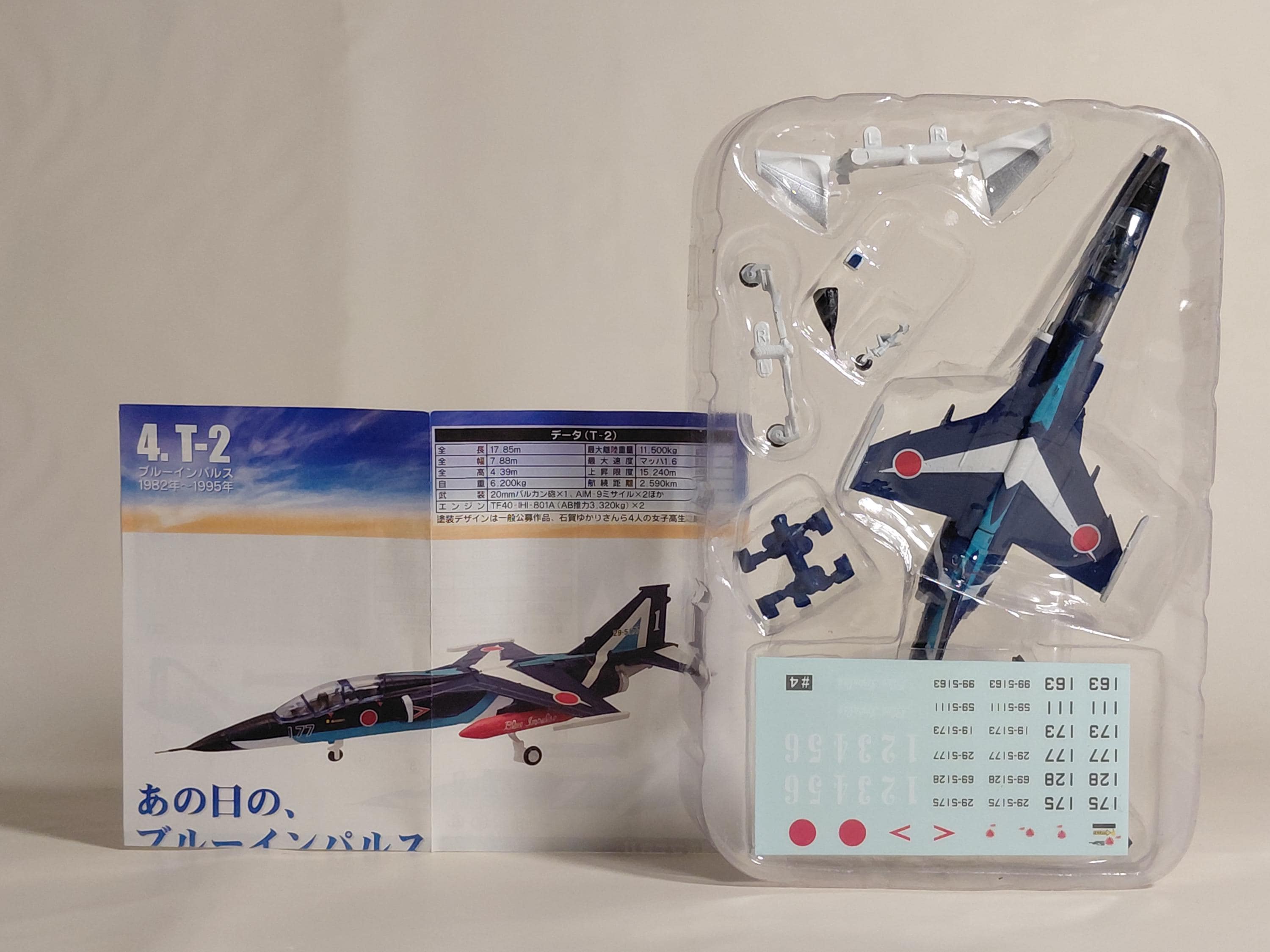 F-Toys 1/144 Blue Impulse T-2 from that day #4 T-2