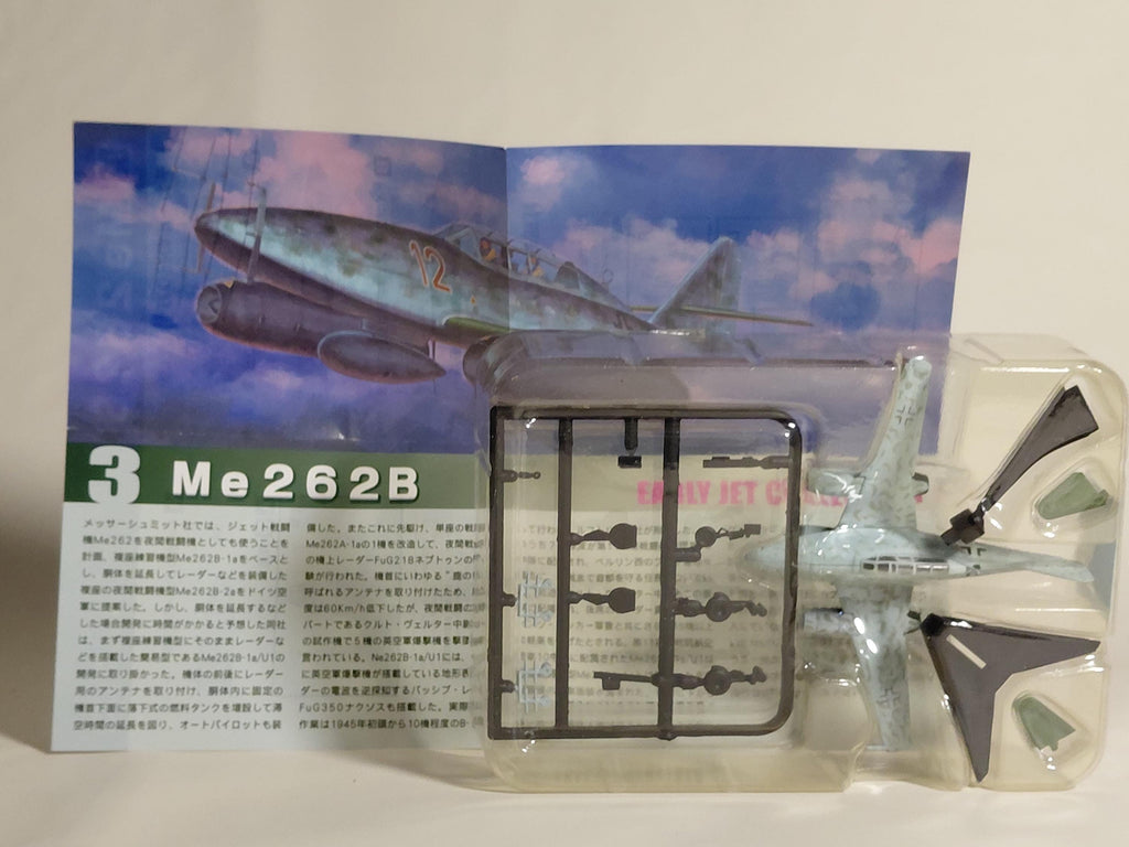 Me262B 1/144 #03B Luftwaffe 11th Night Fighter Aviation 10th Squadron Early Jet Collection F-Toys