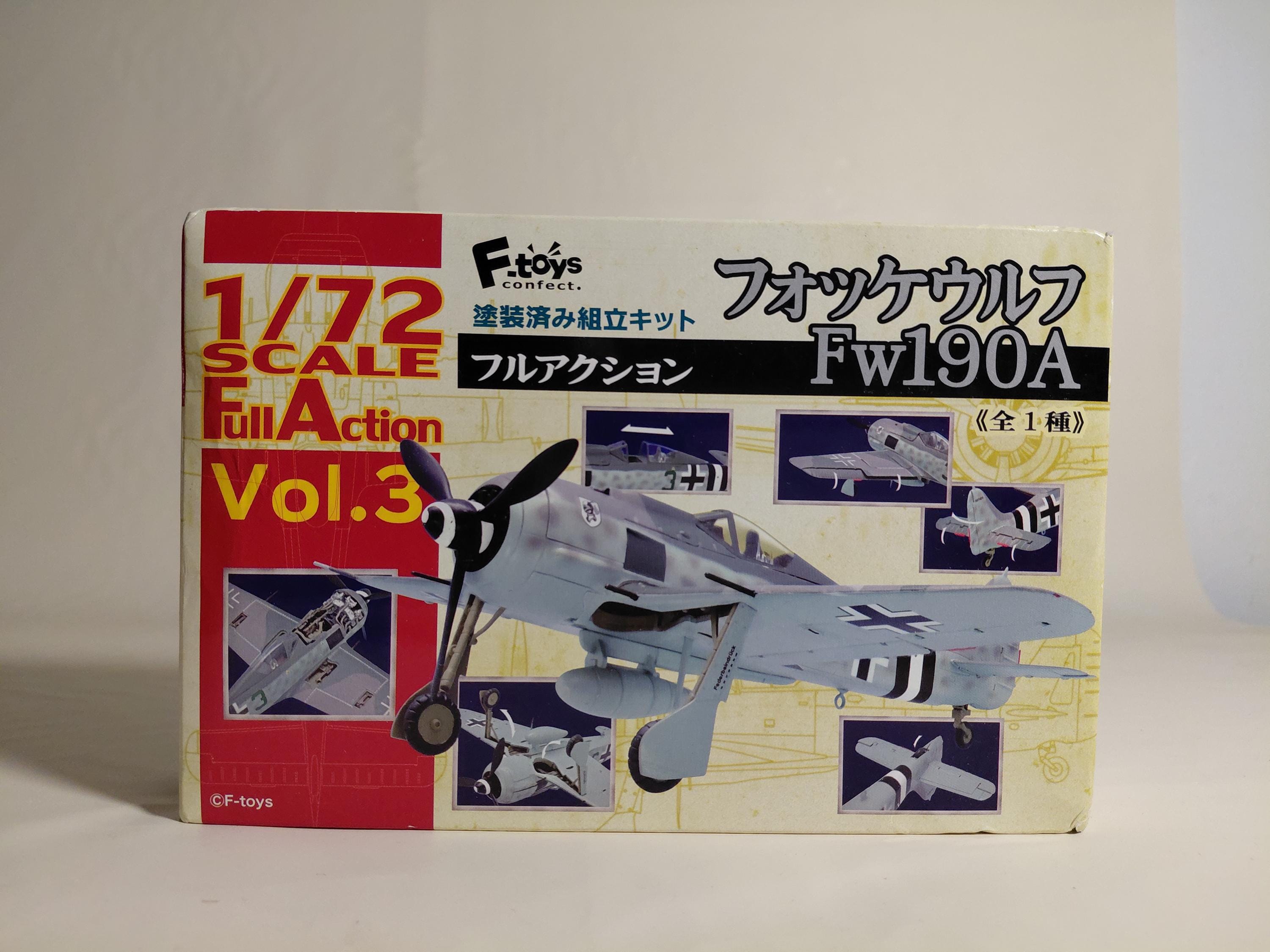 F toys 1/72 Full Action Focke-Wulf Fw190A