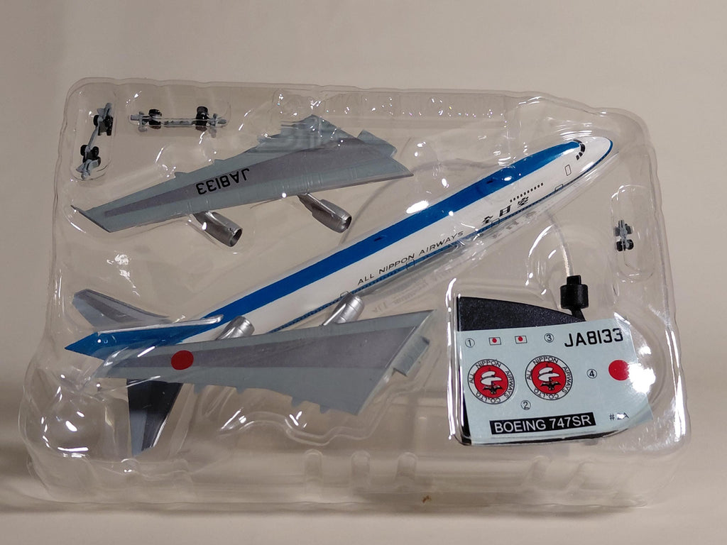 F-toys BOEING 747SR-100 JA8133 Mohawk Blue Paint F-Toys 1/500 ANA Wing Collection