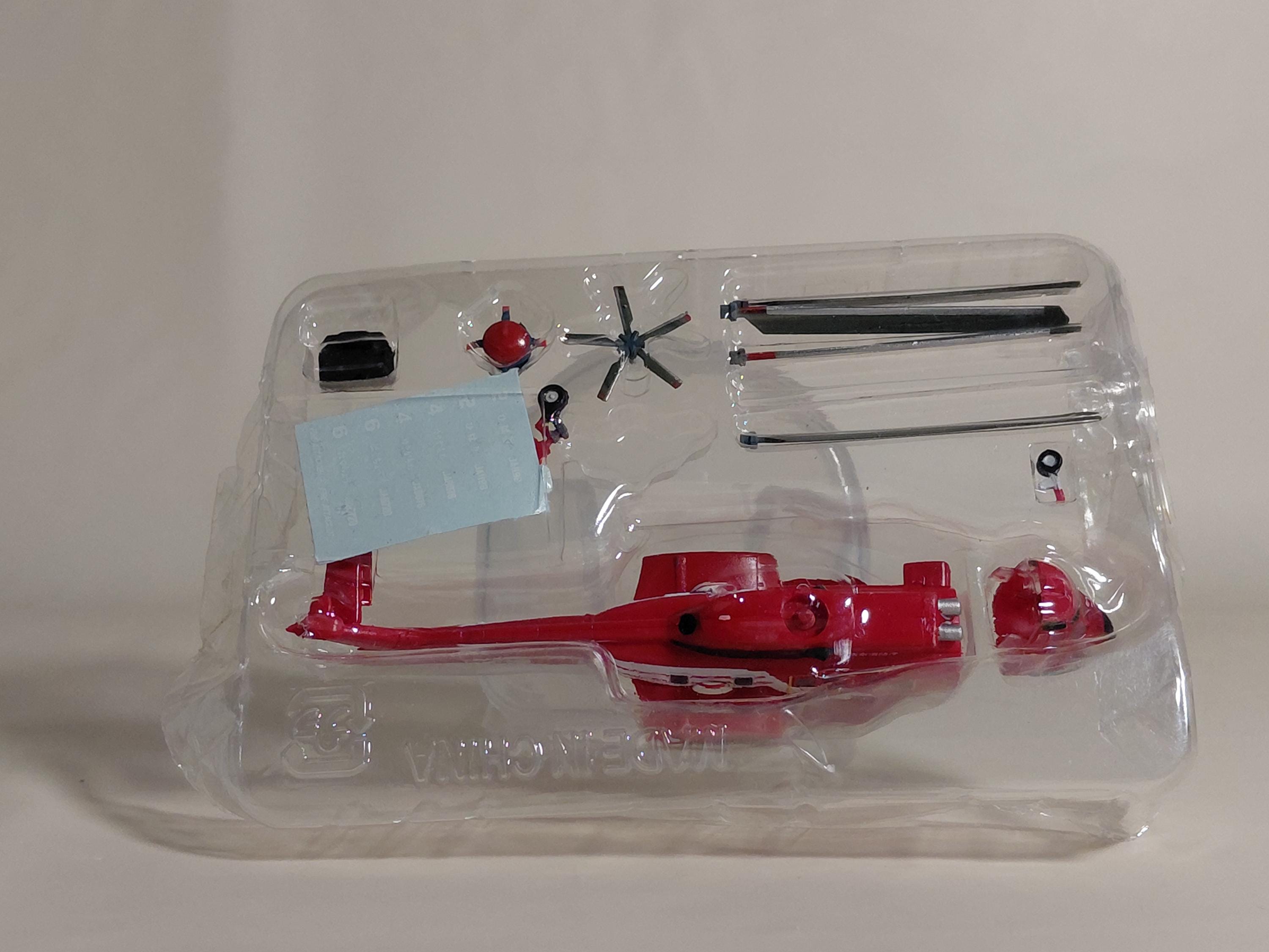 1/144 F-toys AS332 Super Puma Tokyo Fire Department Helicopter Heliborne 2. #4B