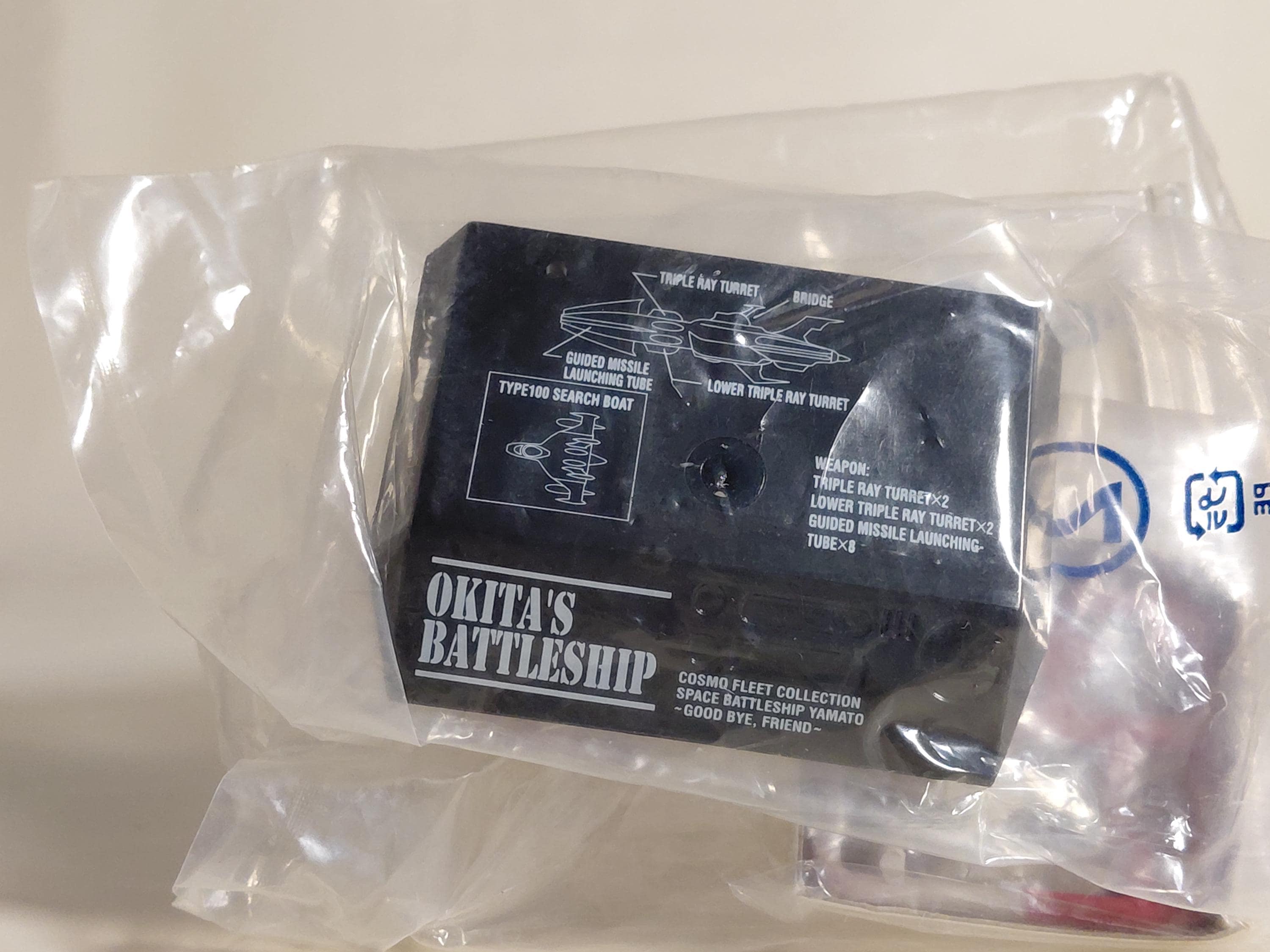 Space Battleship Yamato Cosmo Fleet Collection ~ Okita Ship/Planetary Bomb Type 100 Exploration Boat Included(Earth Defense Force Flagship)