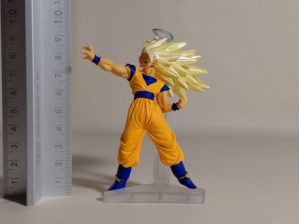 DRAGON BALL Z HG Kai Gashapon Figure Son Goku Super Saiyan 3 Bandai 2005
