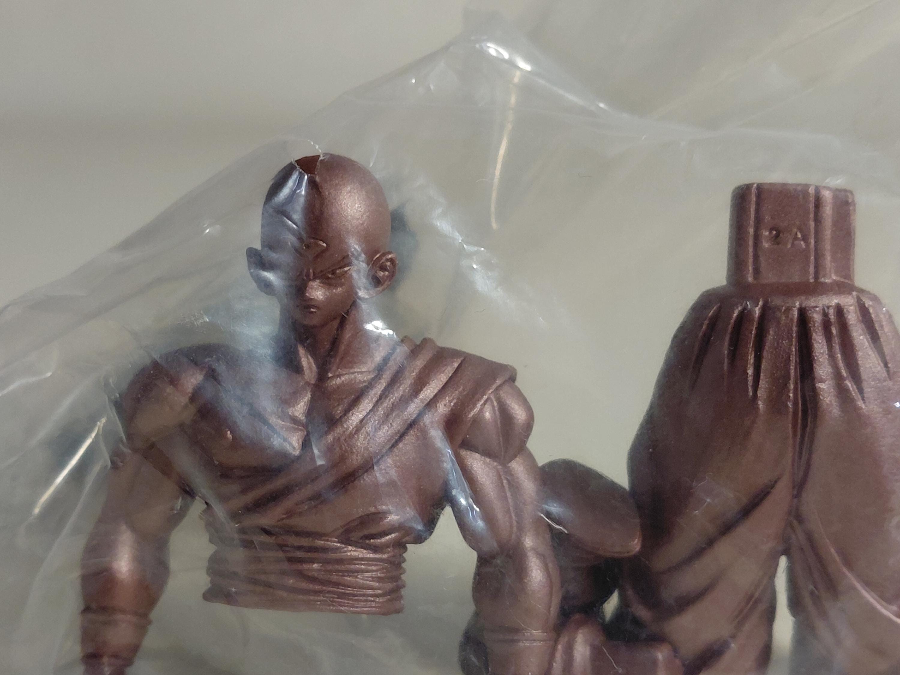 Dragon Ball Z Tenshinhan Bronze Color HG 20-II Gashapon Figure Bandai