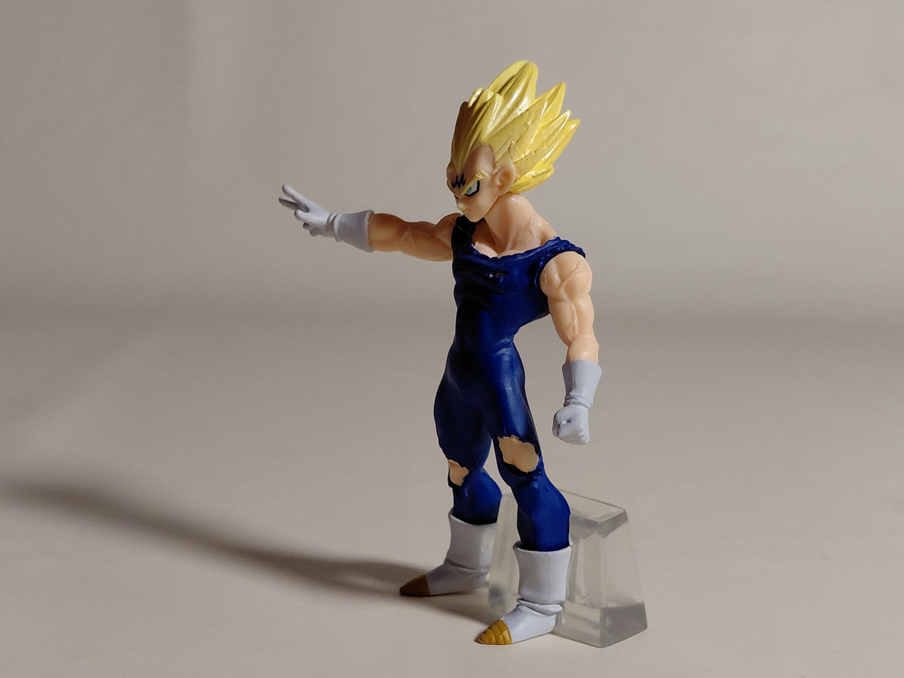 Dragon Ball Figure HG Majin Awakening Arc Destruction Prince Vegeta Gacha Bandai 2005