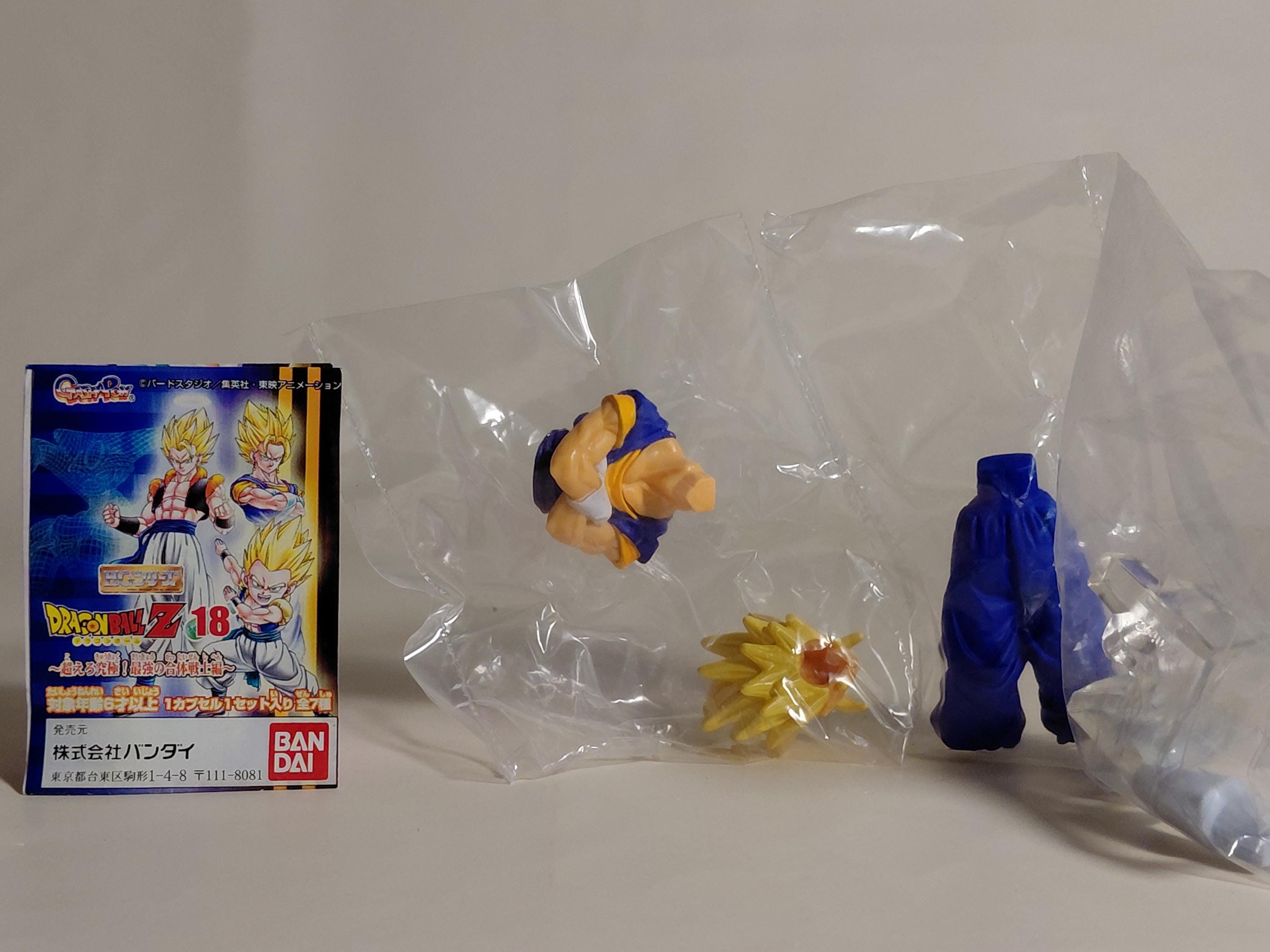 HG Dragon Ball Z 18 Vegito Super Saiyan Gashapon Dragon Ball Z Vegito Akira Toriyama