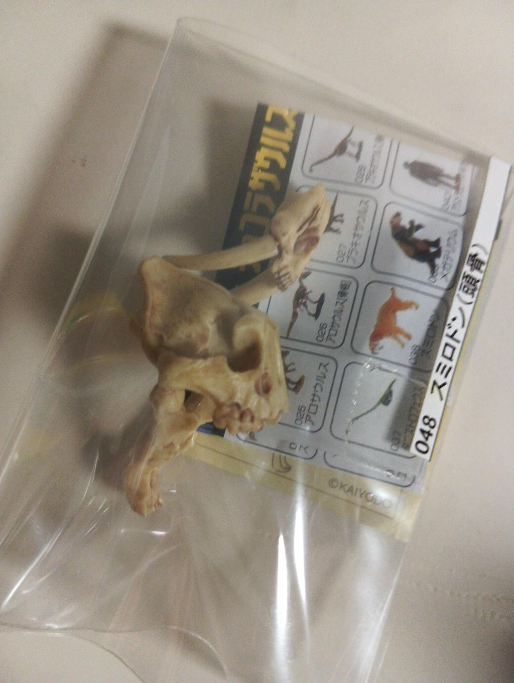 Kaiyodo UHA Dinotales Series 2 Smilodon Skull