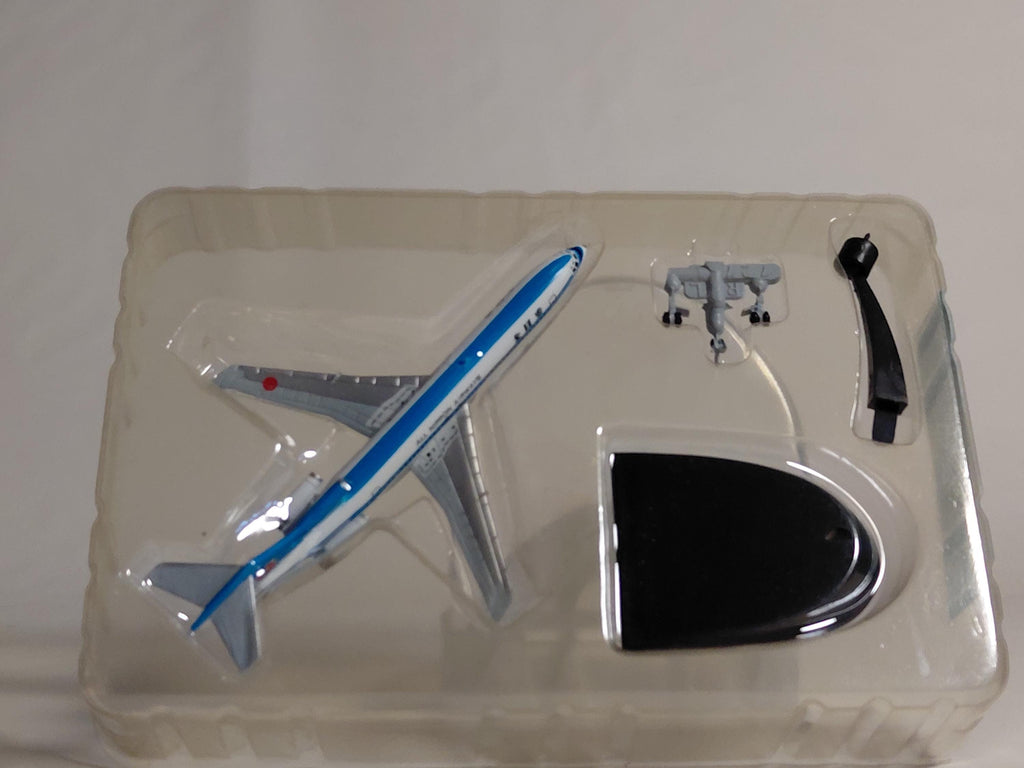 ANA Wing Collection 3 1/500 scale model of the Mohawk Blue Boeing 727-200 by F-Toys