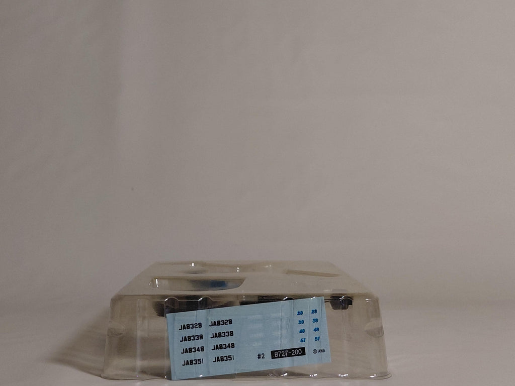 ANA Wing Collection 3 1/500 scale model of the Mohawk Blue Boeing 727-200 by F-Toys
