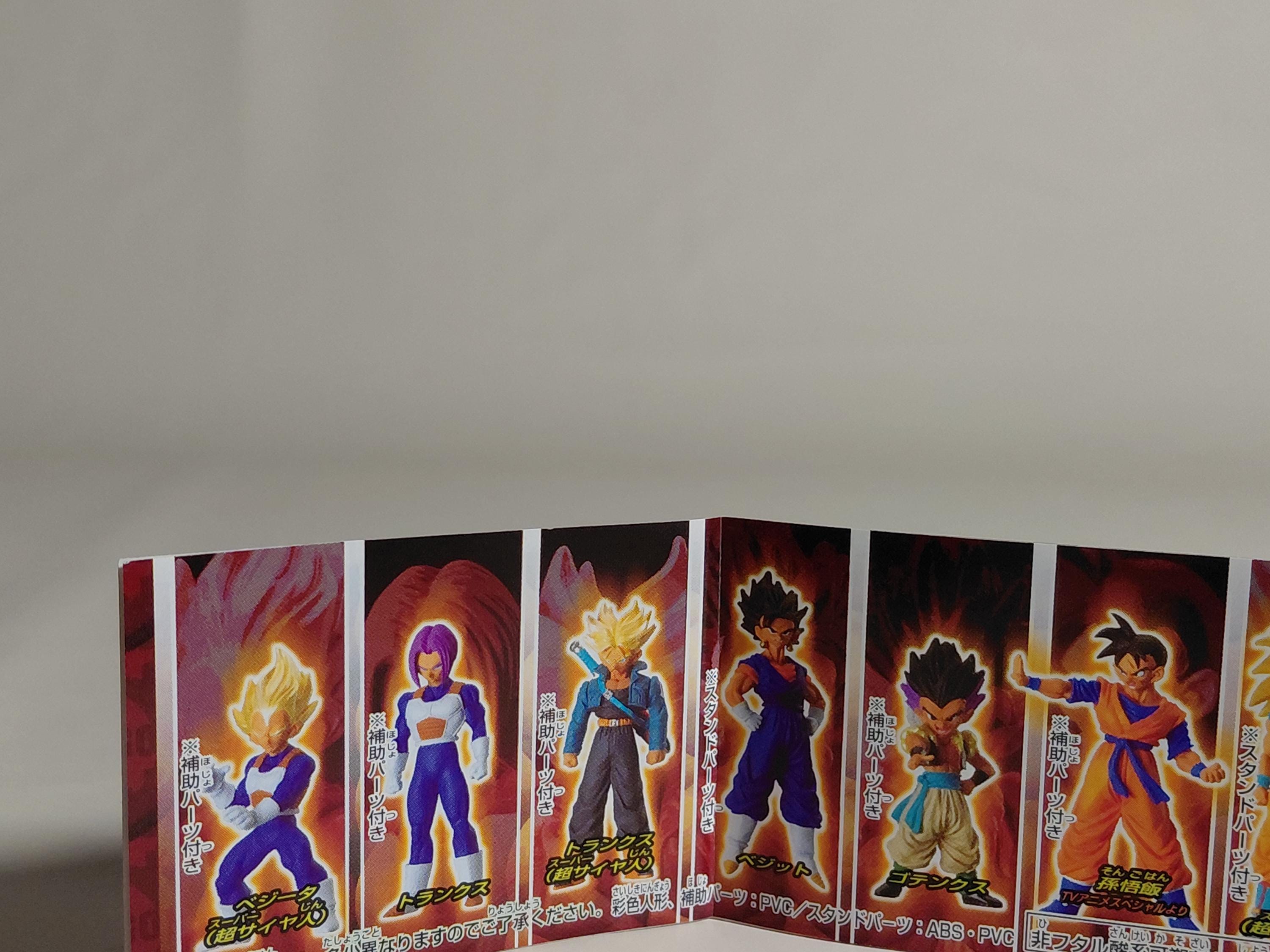 Dragon Ball Z Vegeta Vegetto 10 Figure Japan BANDAI 2005 Gashapon