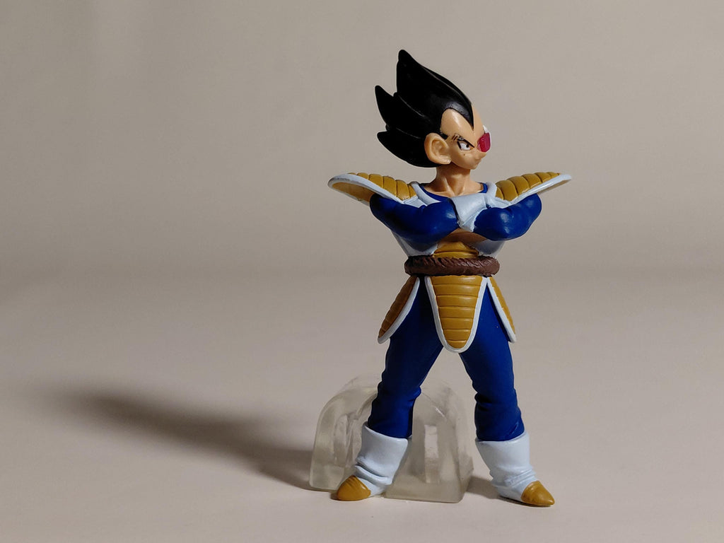 Dragonball Z Gashapon SP Earth Figure Vegeta Scouter B Saiyan Battle Armor Last