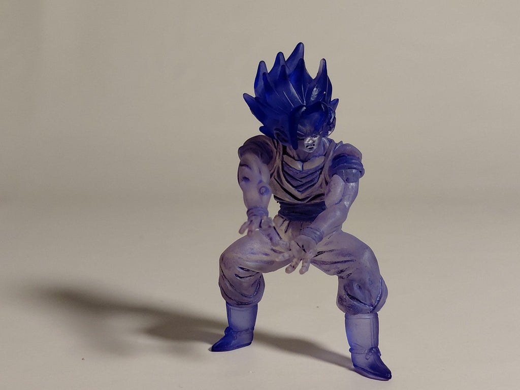 Bandai HG Dragon Ball Z 14 Super Saiyan Son Goku Clear Purple