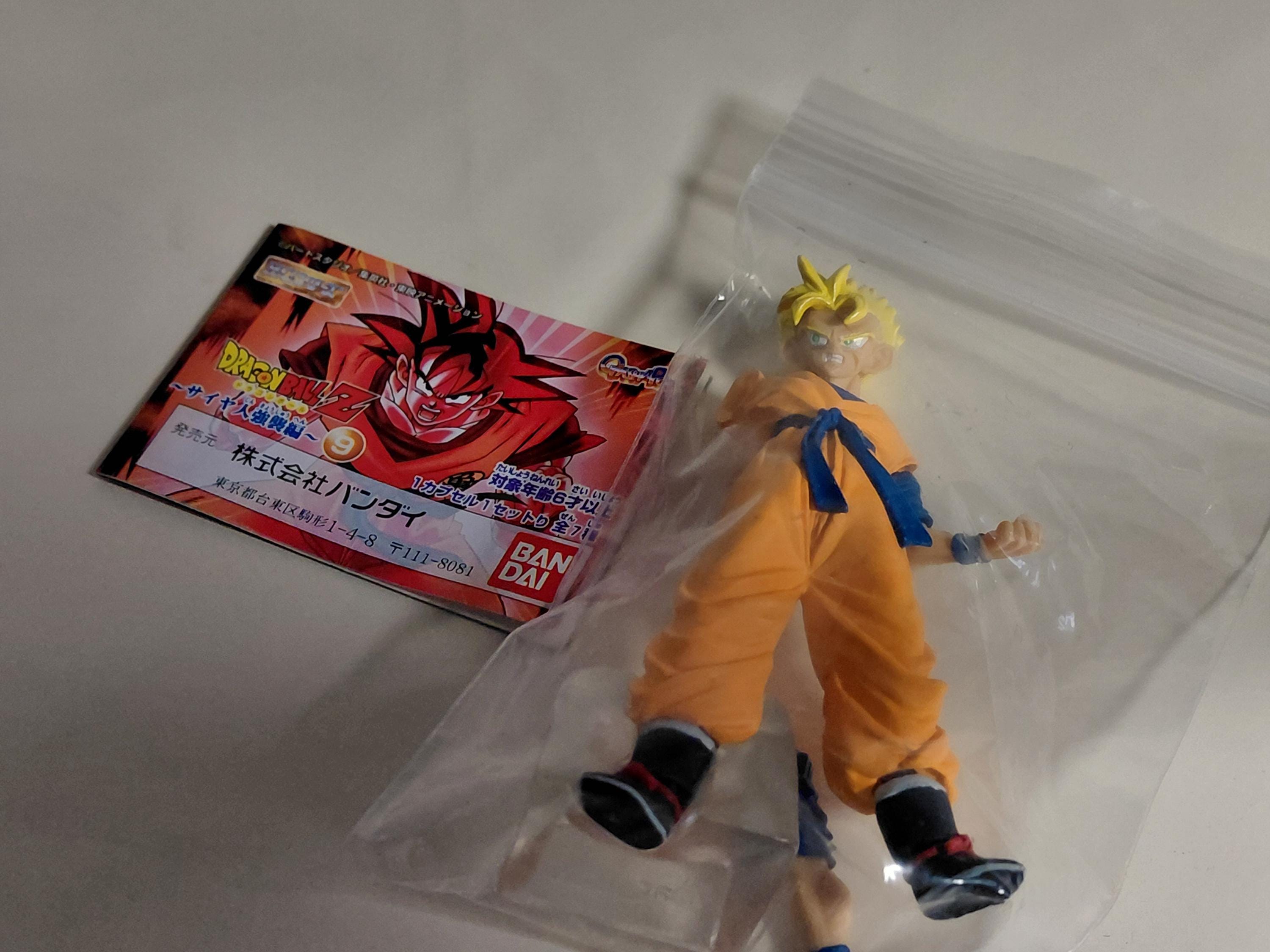 Bandai Dragonball Dragon ball Z HG Gashapon Figure Part 9 Future Gohan Saiyan Ver Vintage 2005
