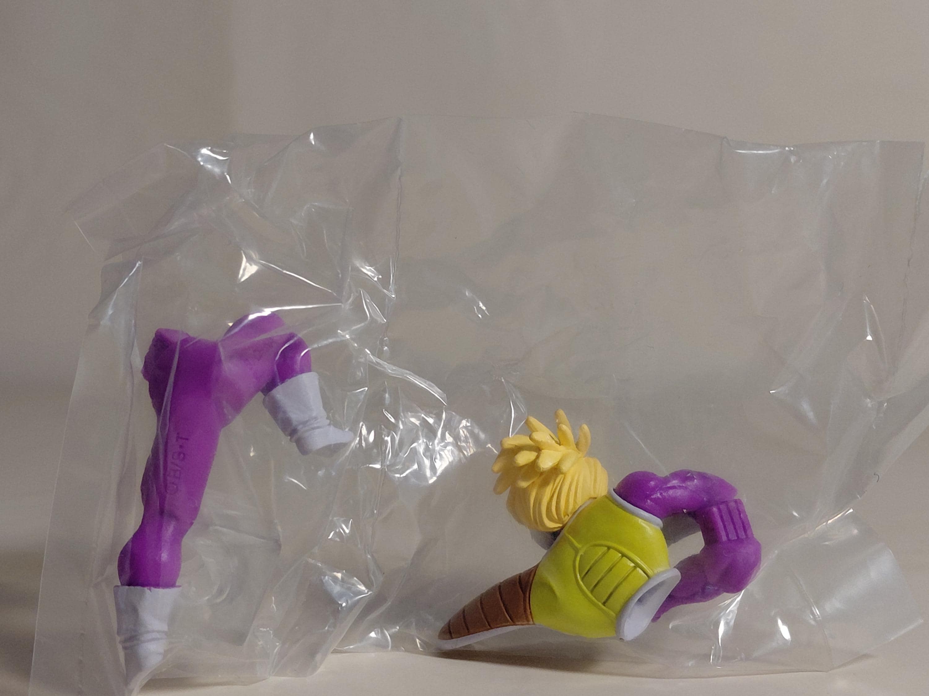 HG 22 Vintage Dragon Ball Z Opened Salza Gashapon Toy Bandai Genuine Japan