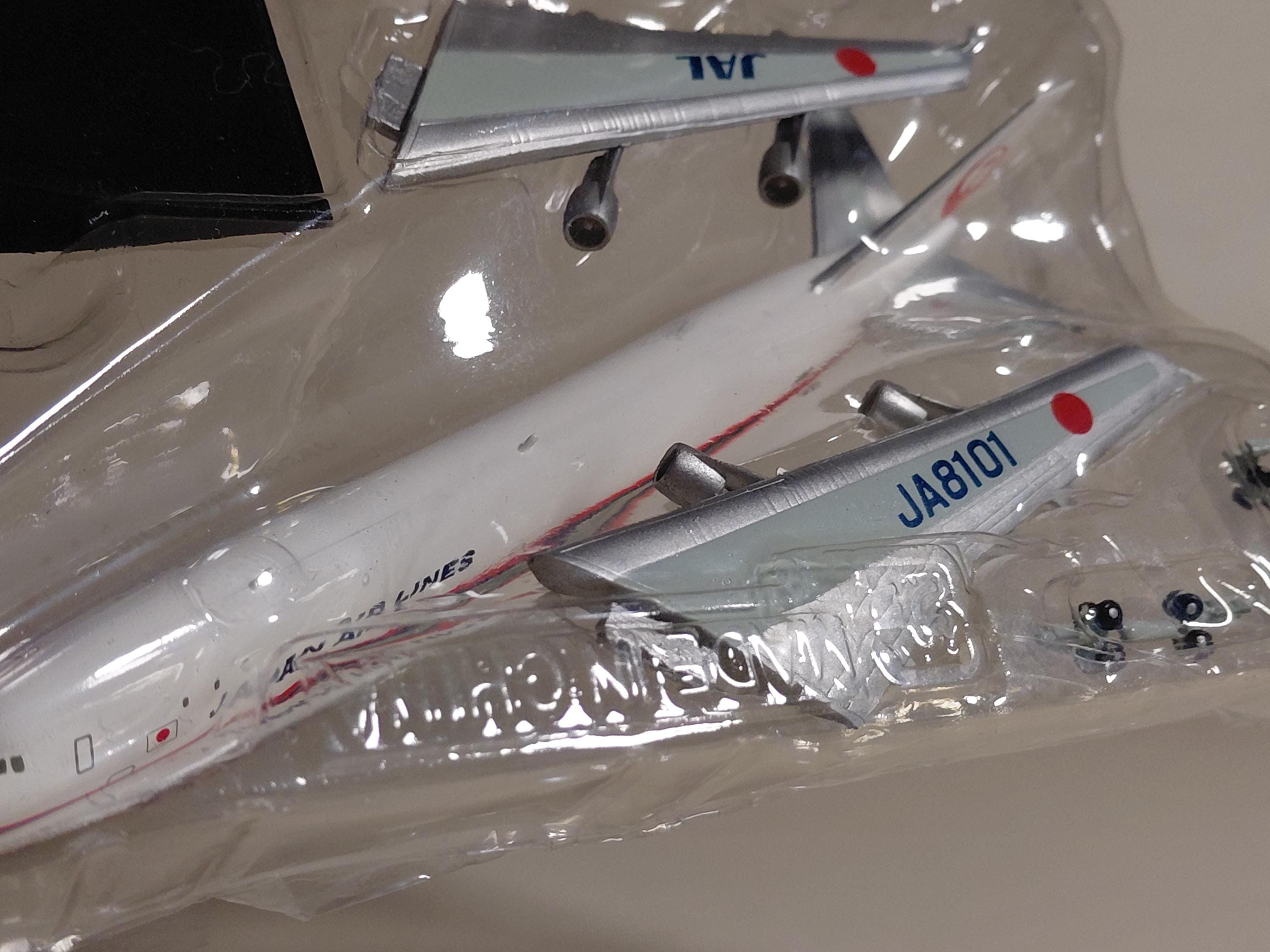 F-toys 1/500 JAL Wing Collection 3 Thank You Jumbo Wing Collection Boeing 747-100 Early Livery JA8101