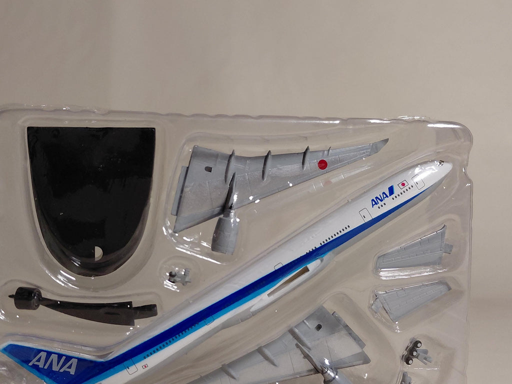 B777-300ER Triton Blue livery ANA Wing Collection 5 1/500 F-toys All Nippon Airways Passenger Aircraft #8